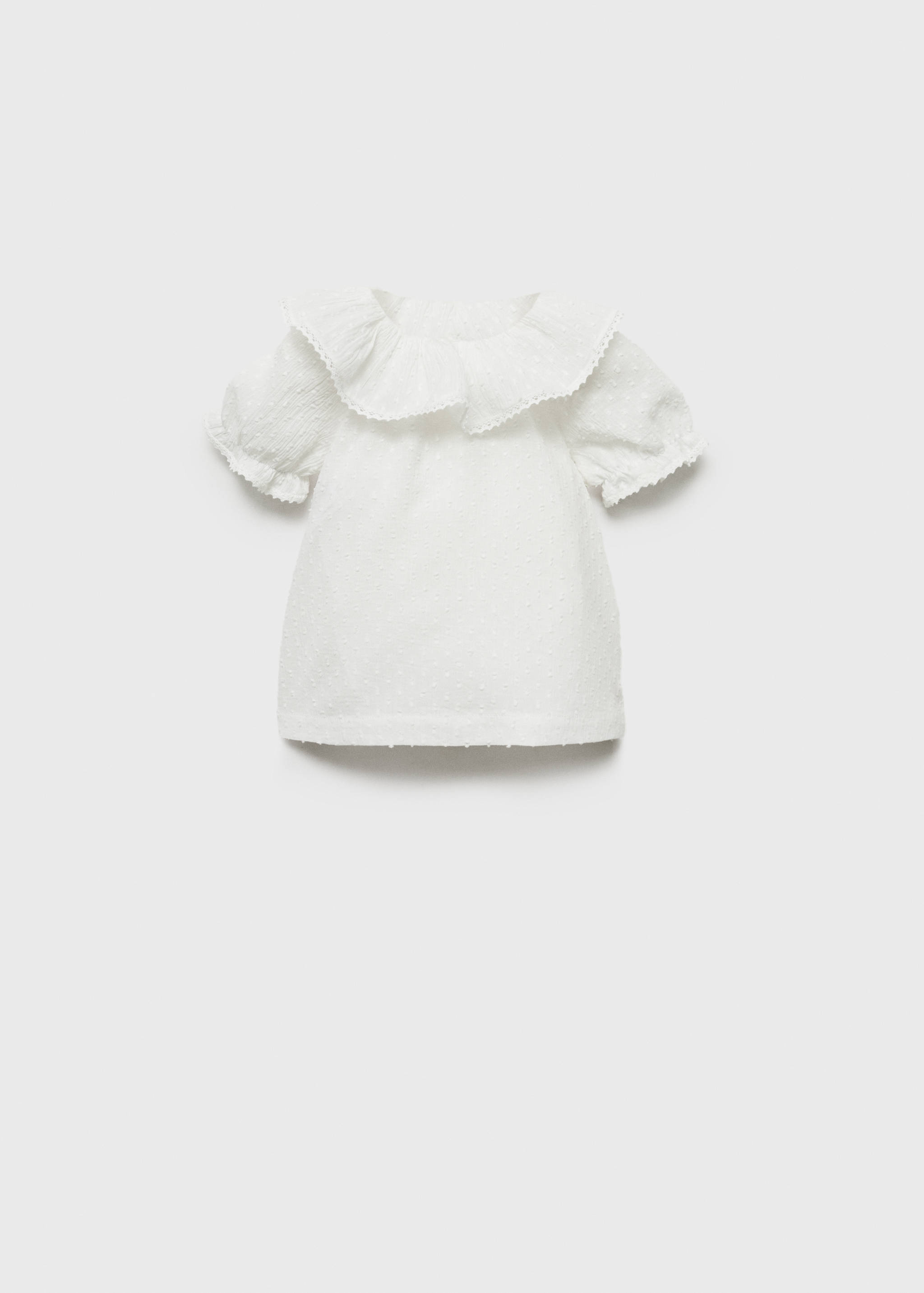 Ruffle neck blouse - Article without model