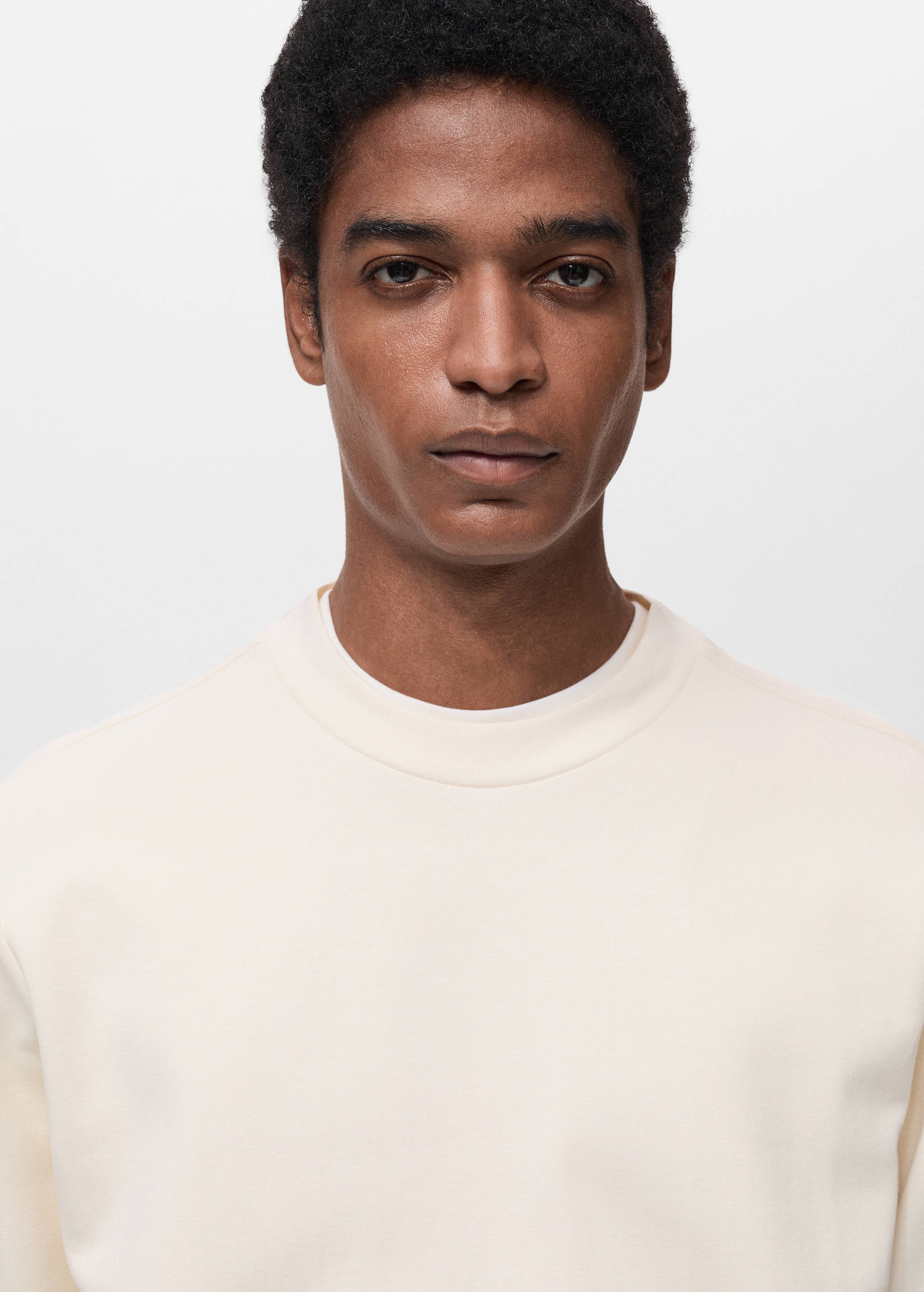 Regular-fit cotton sweatshirt - Details of the article 1