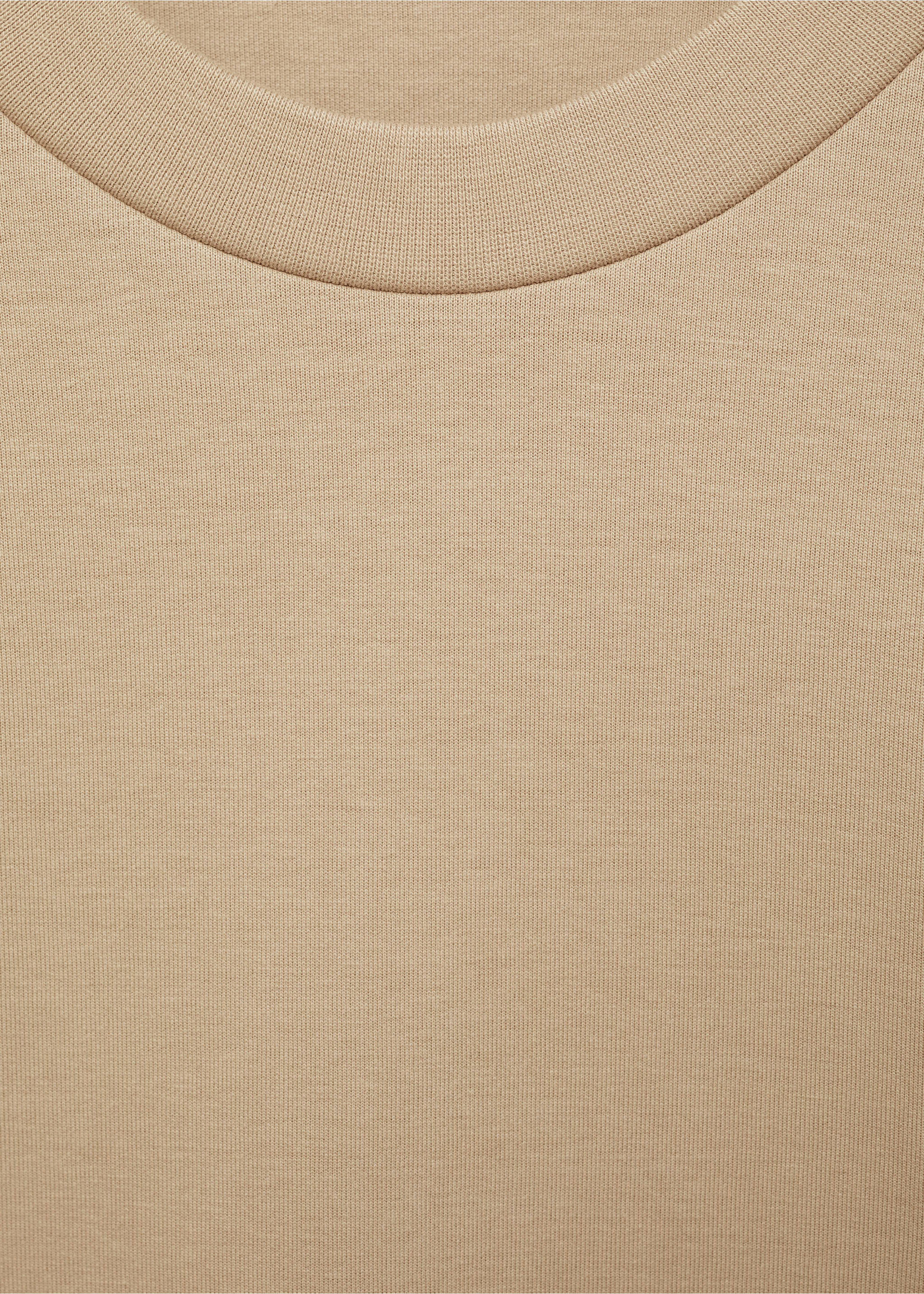 Bluza bawełniana regular fit - Szczegóły artykułu 8, Średni Brązowy. Ref: 87054409-00.