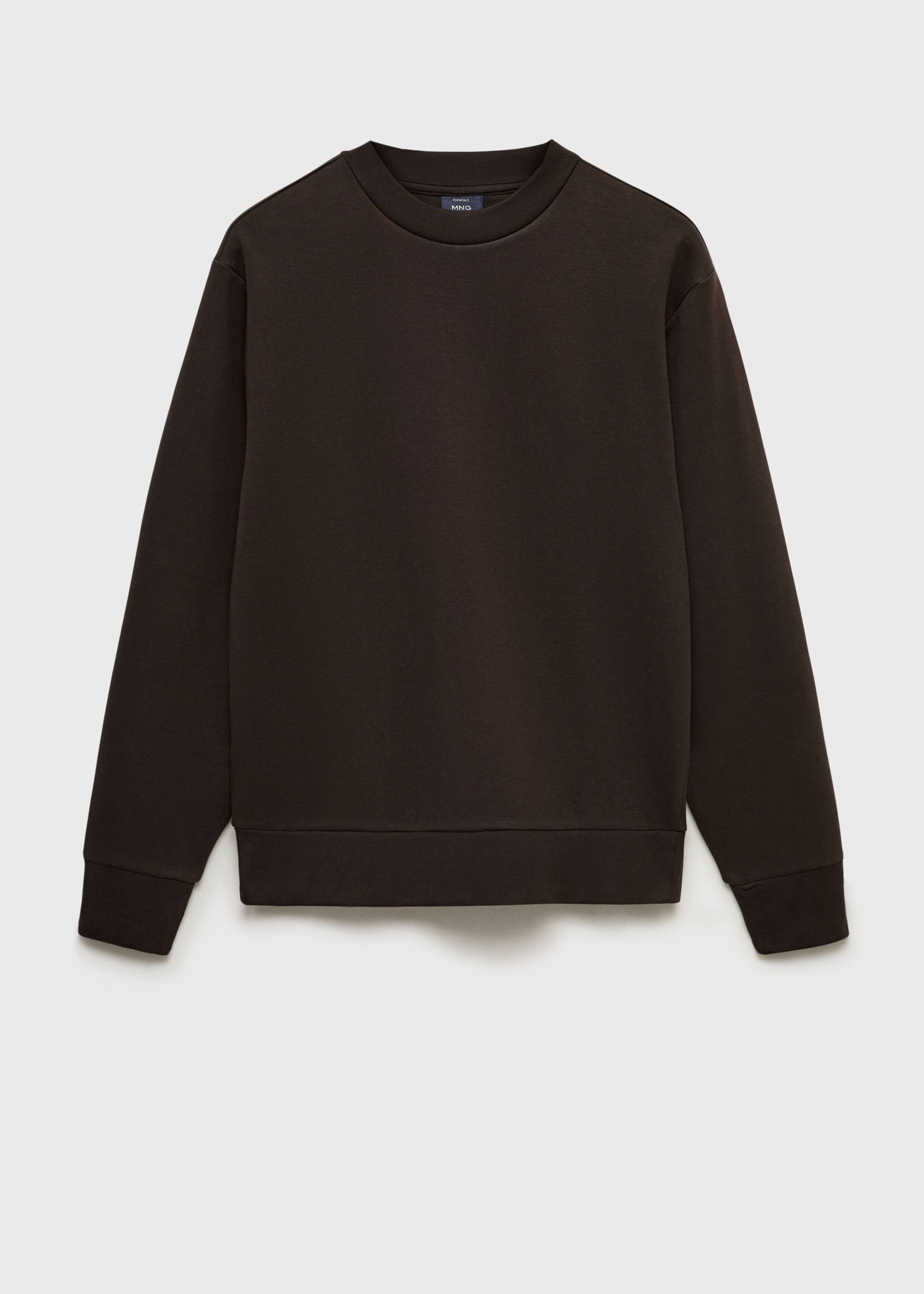 Regular-fit cotton sweatshirt - Article without model