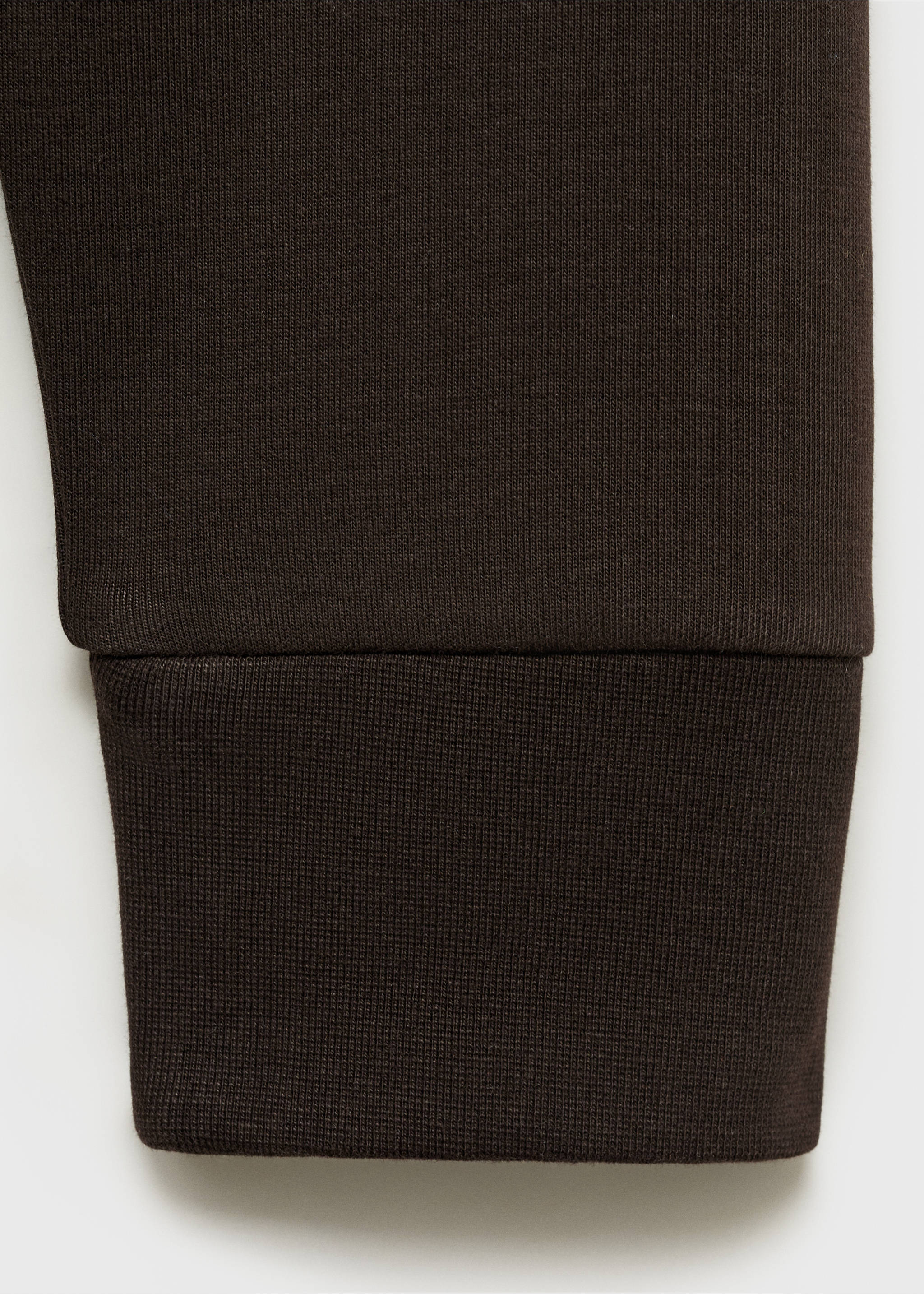 Sweat-shirt coton regular-fit - Détail de l'article 0, Chocolat. Ref: 87054409-00.
