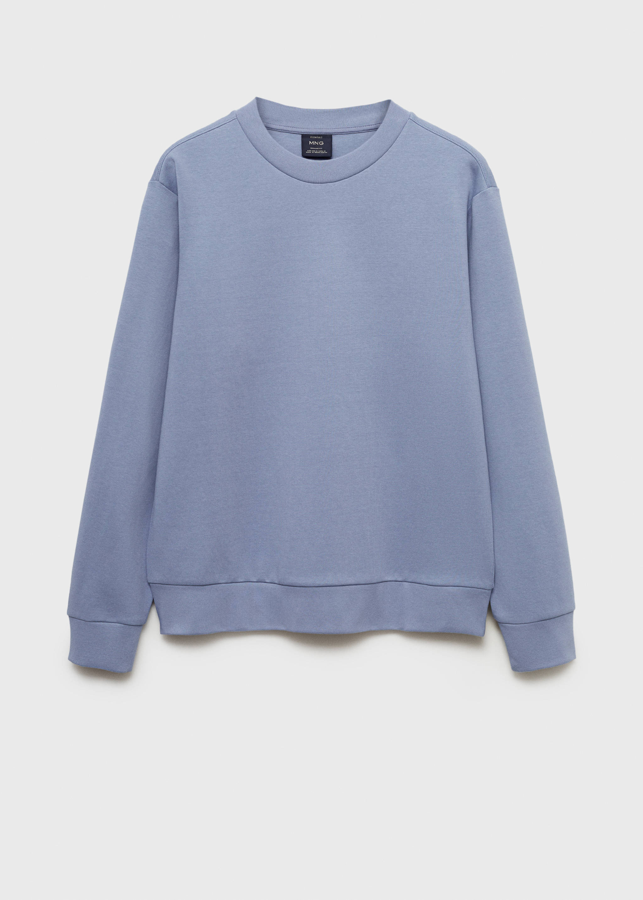 Regular-fit cotton sweatshirt - Article without model