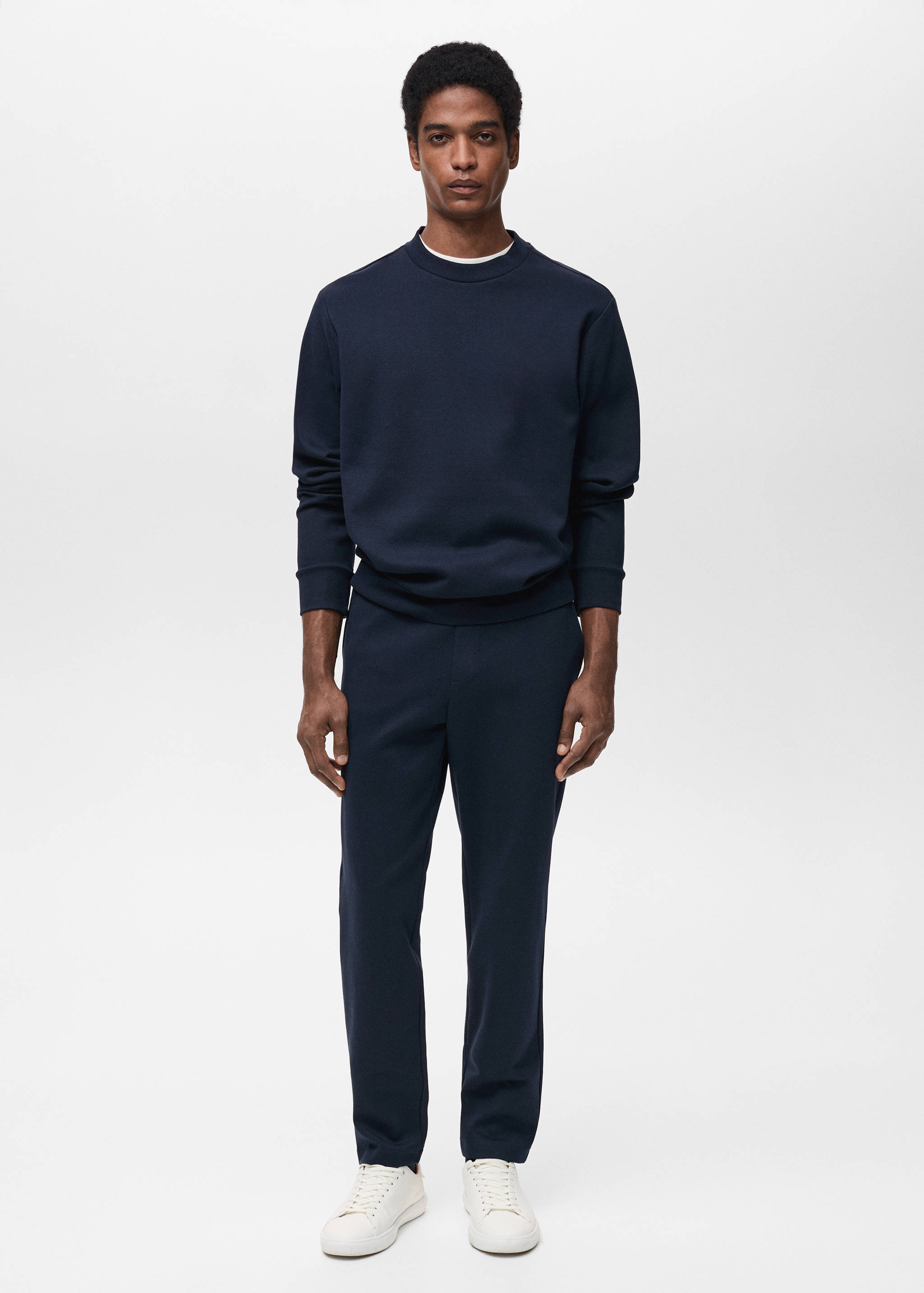 Regular-fit cotton sweatshirt - General plane