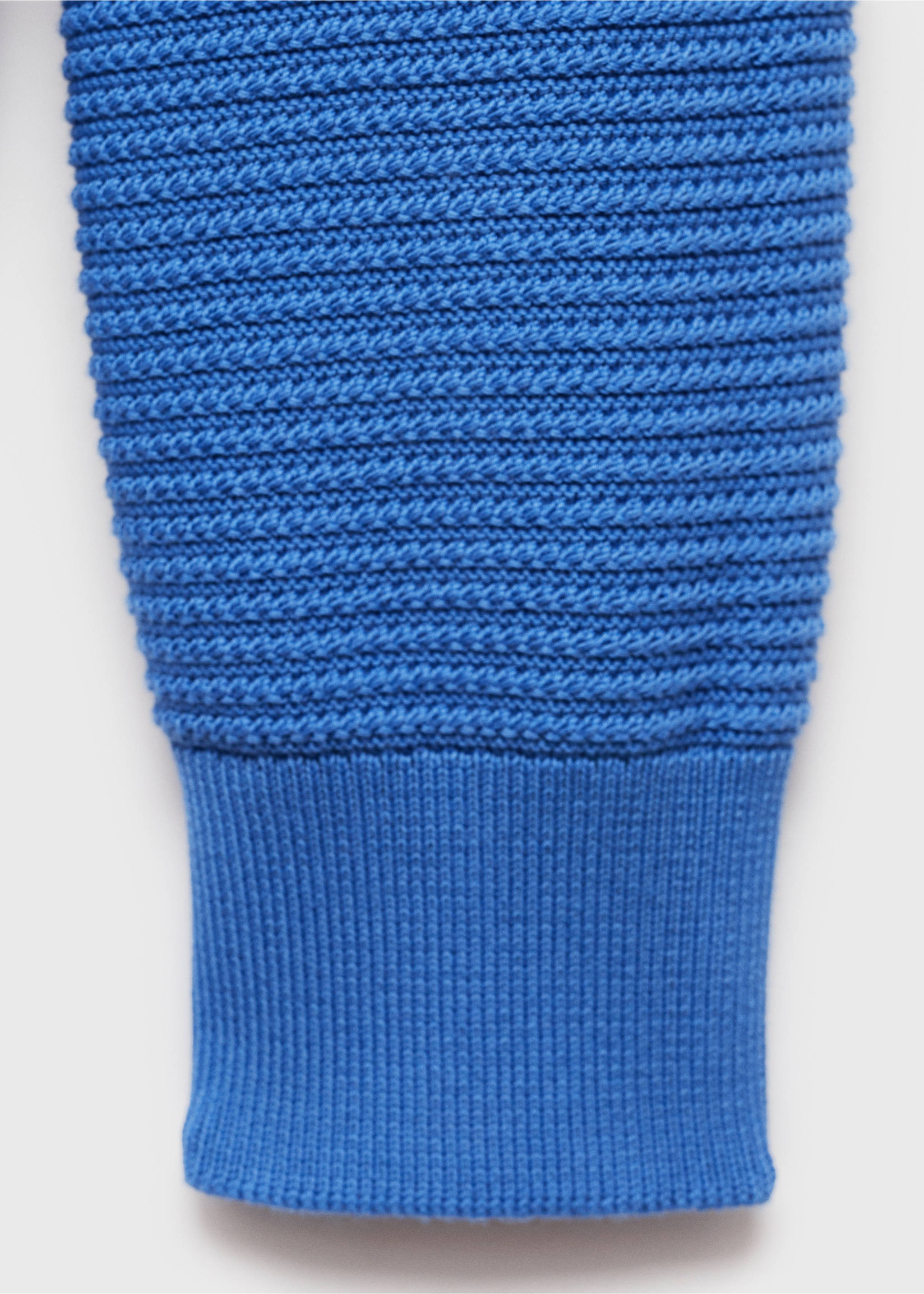 Jersey 100% algodón trenzado - Detalle del artículo 0, Azul porcelana. Ref: 87054411-00.