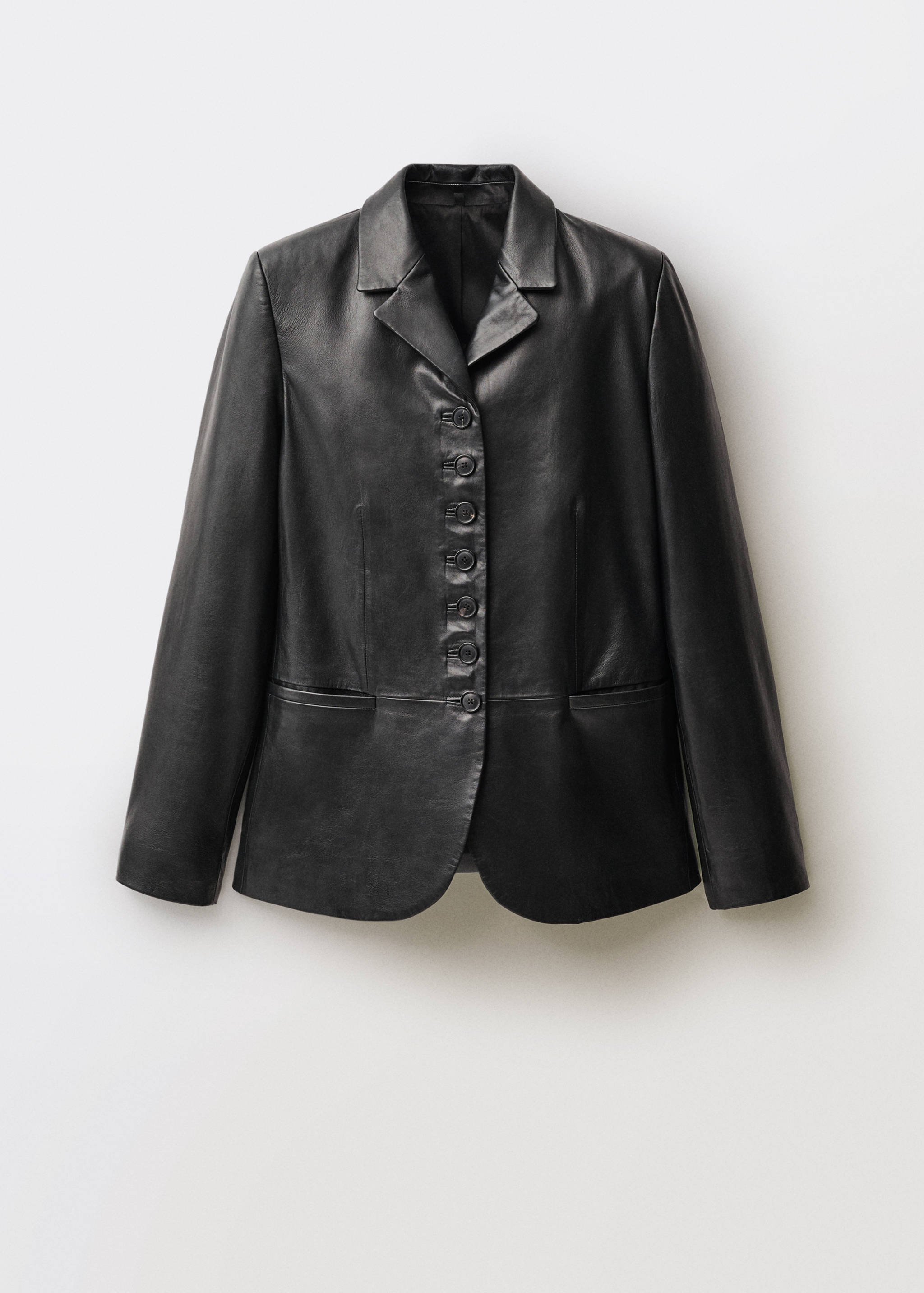 Blazer cuir boutons - Article sans modèle