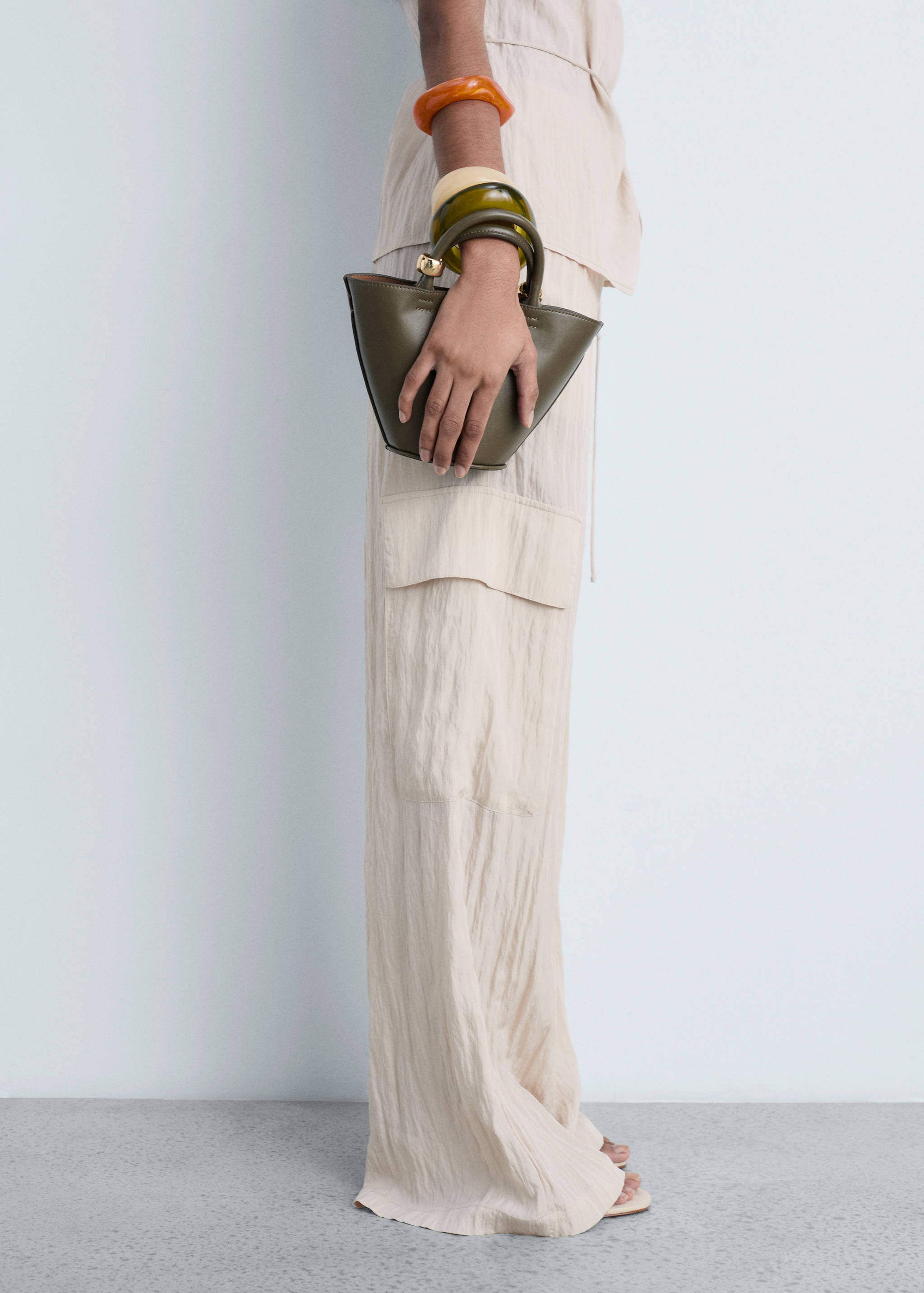 Pantalón cargo textura - Detalle del artículo 6