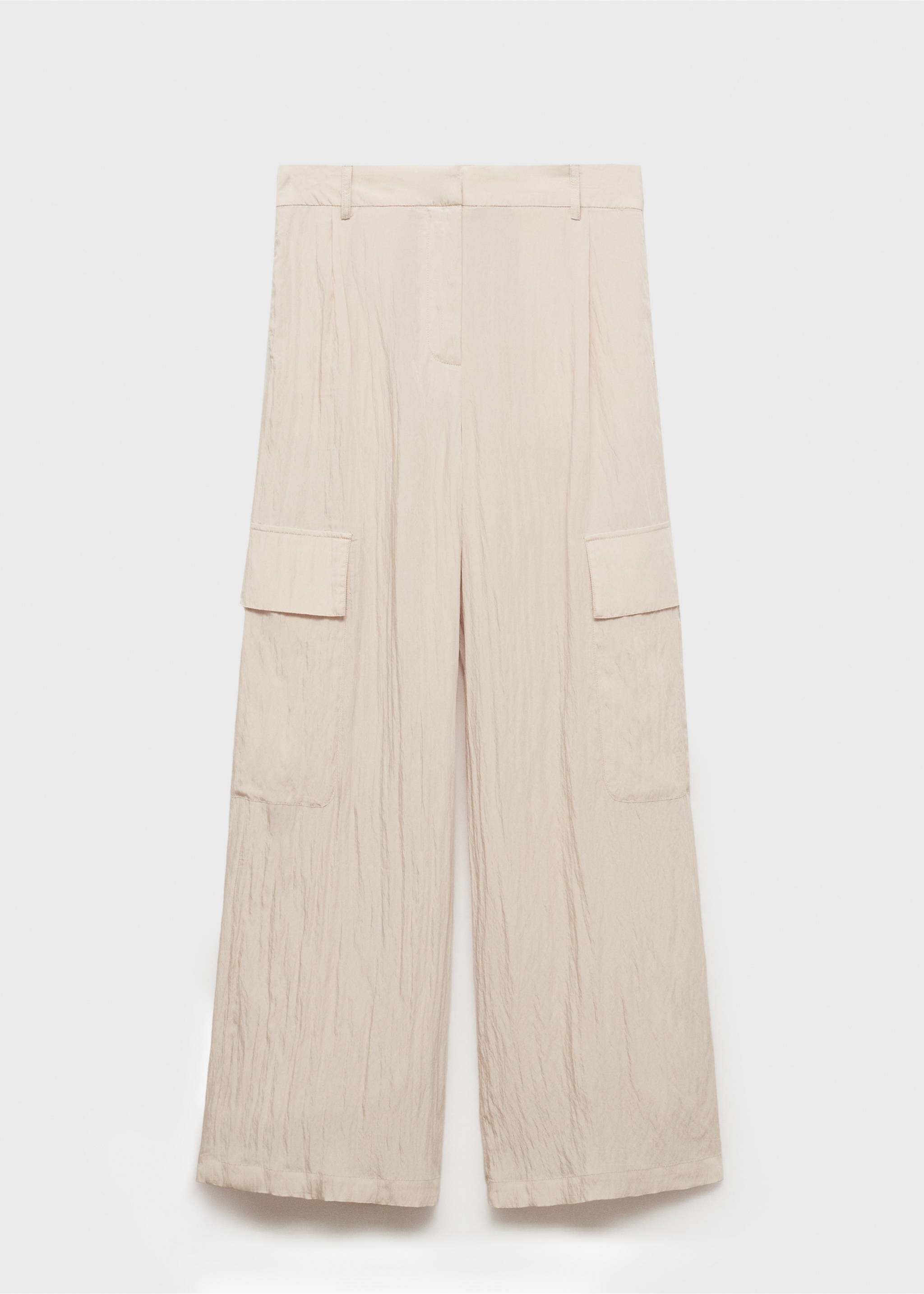 Pantalón cargo textura - Artículo sin modelo, Arena. Ref: 87054778-00.