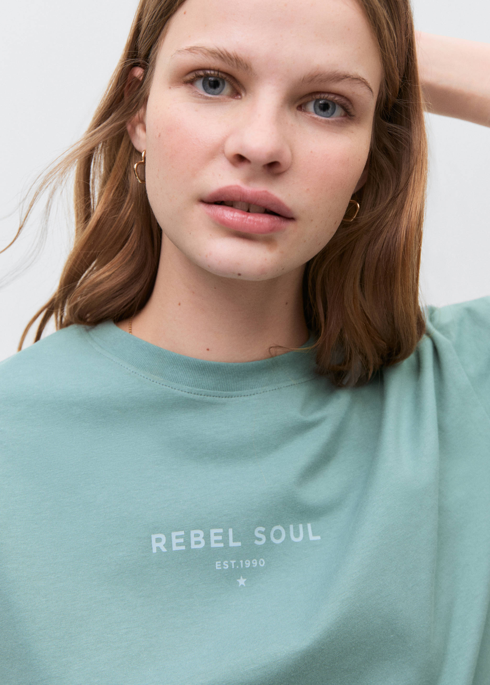 Camiseta algodón mensaje - Detalle del artículo 1