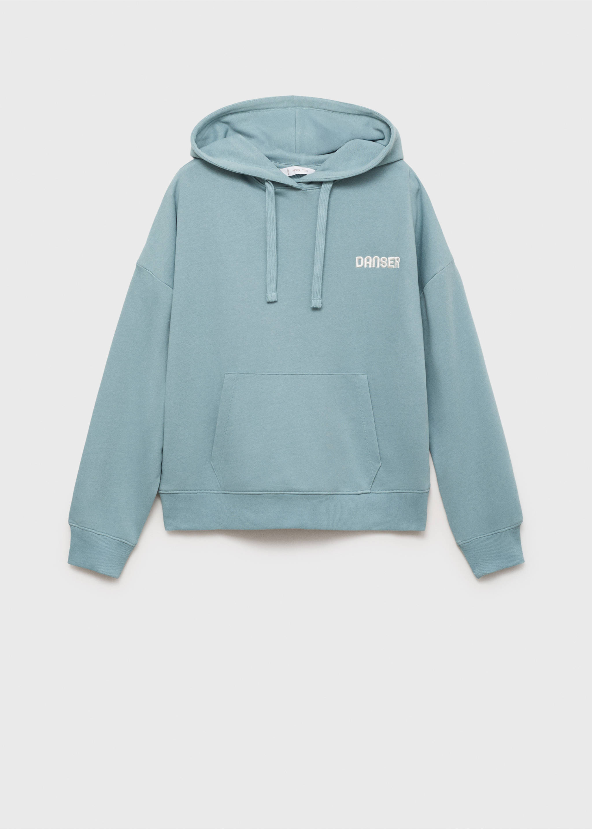 Sudadera algodón capucha - Artículo sin modelo, Verde pastel. Ref: 87054785-00.