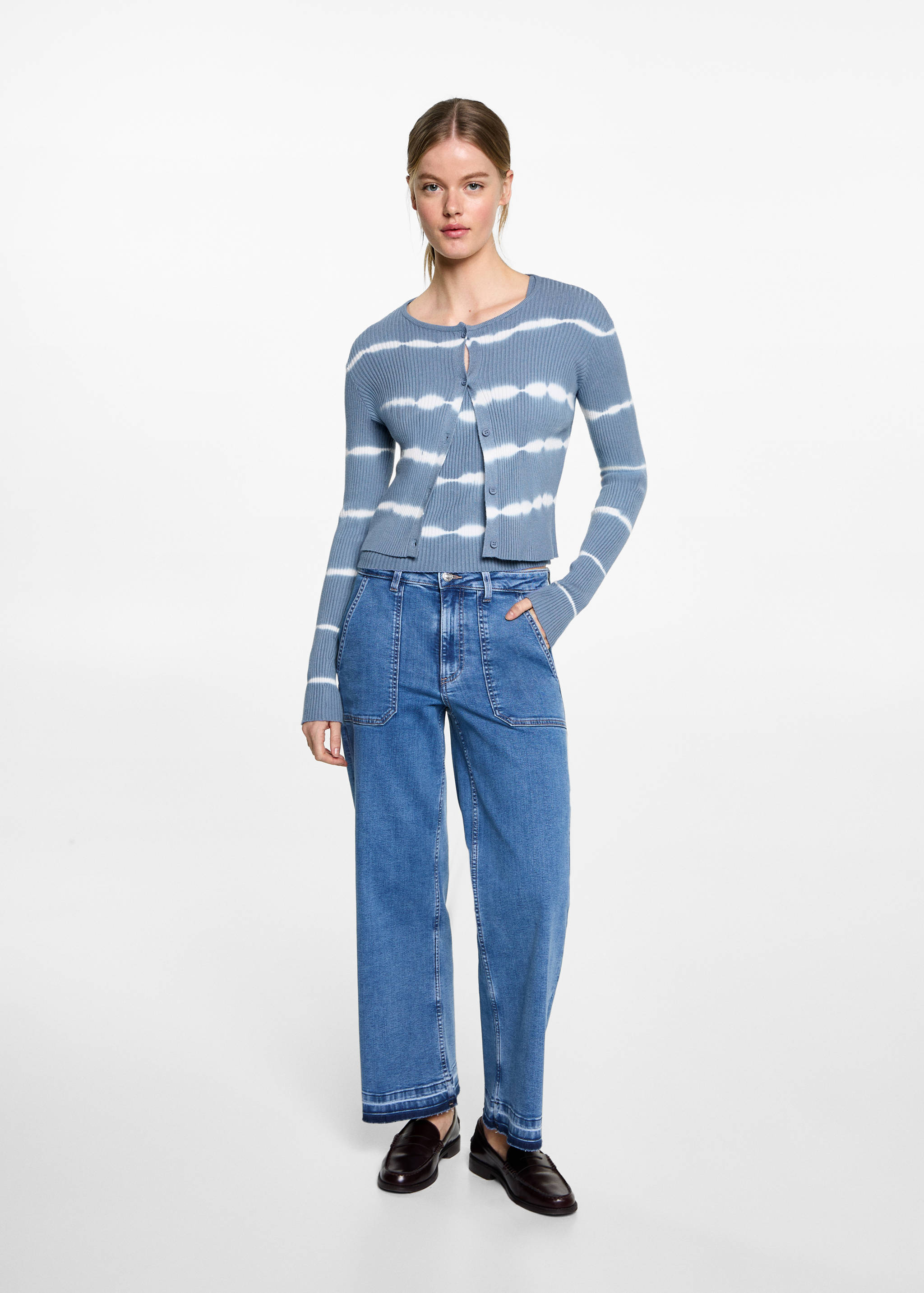 Feiner Strickcardigan - Allgemeine Ansicht