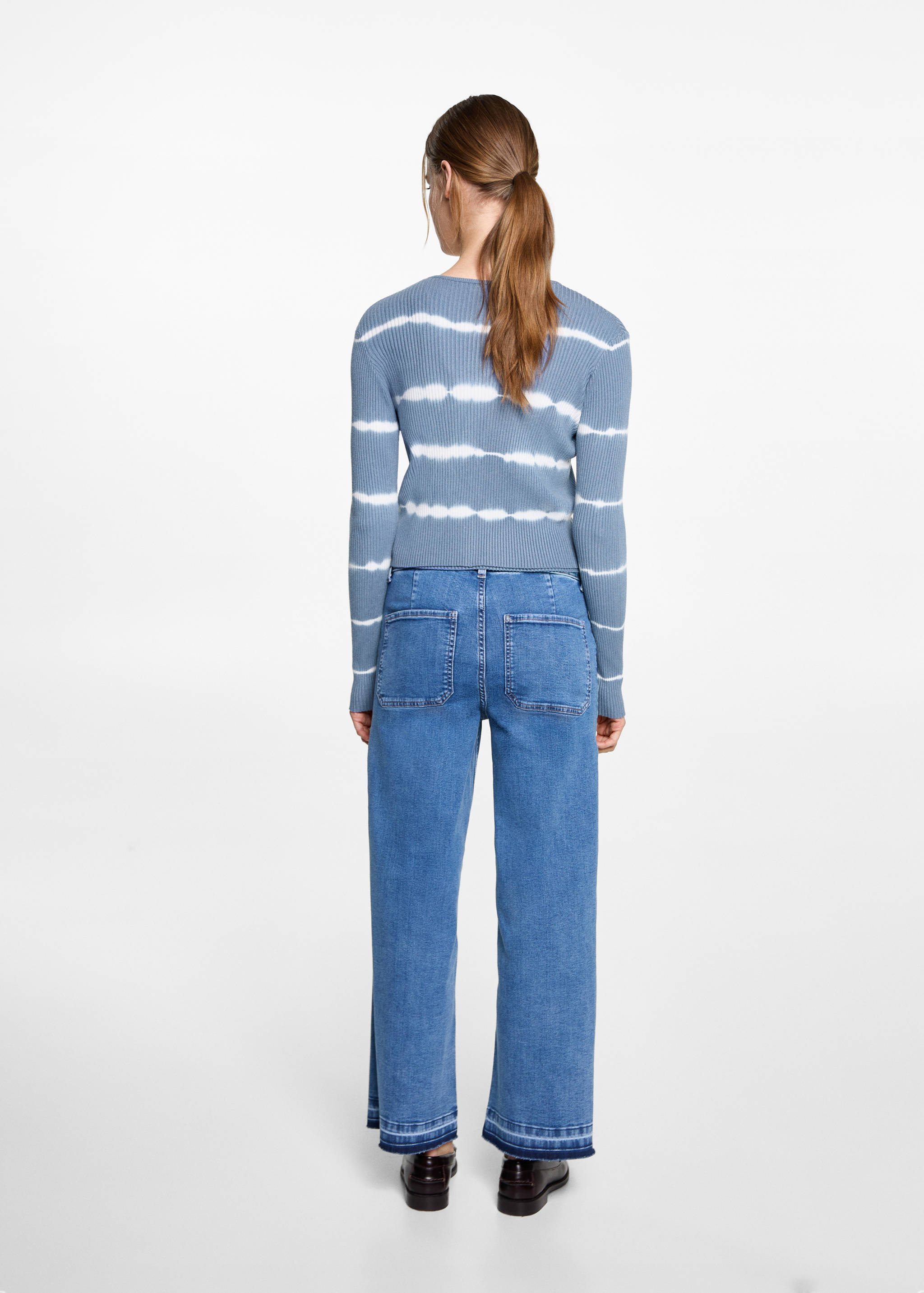 Feiner Strickcardigan - Rückseite des Artikels