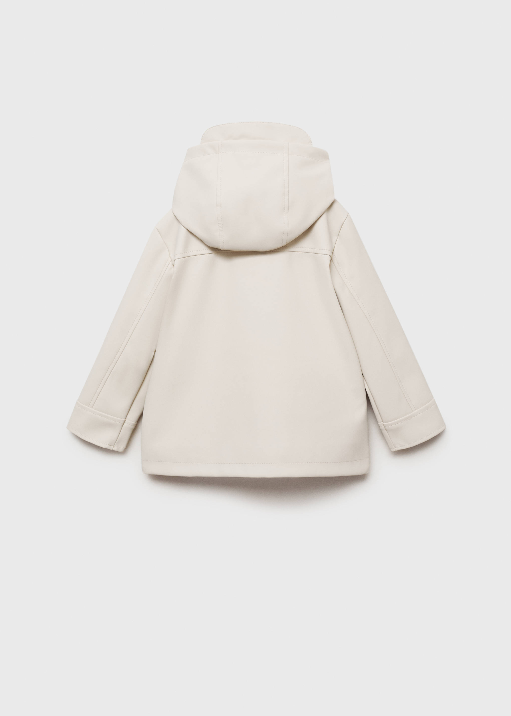 Water-repellent quilted jacket - Reverse of the article