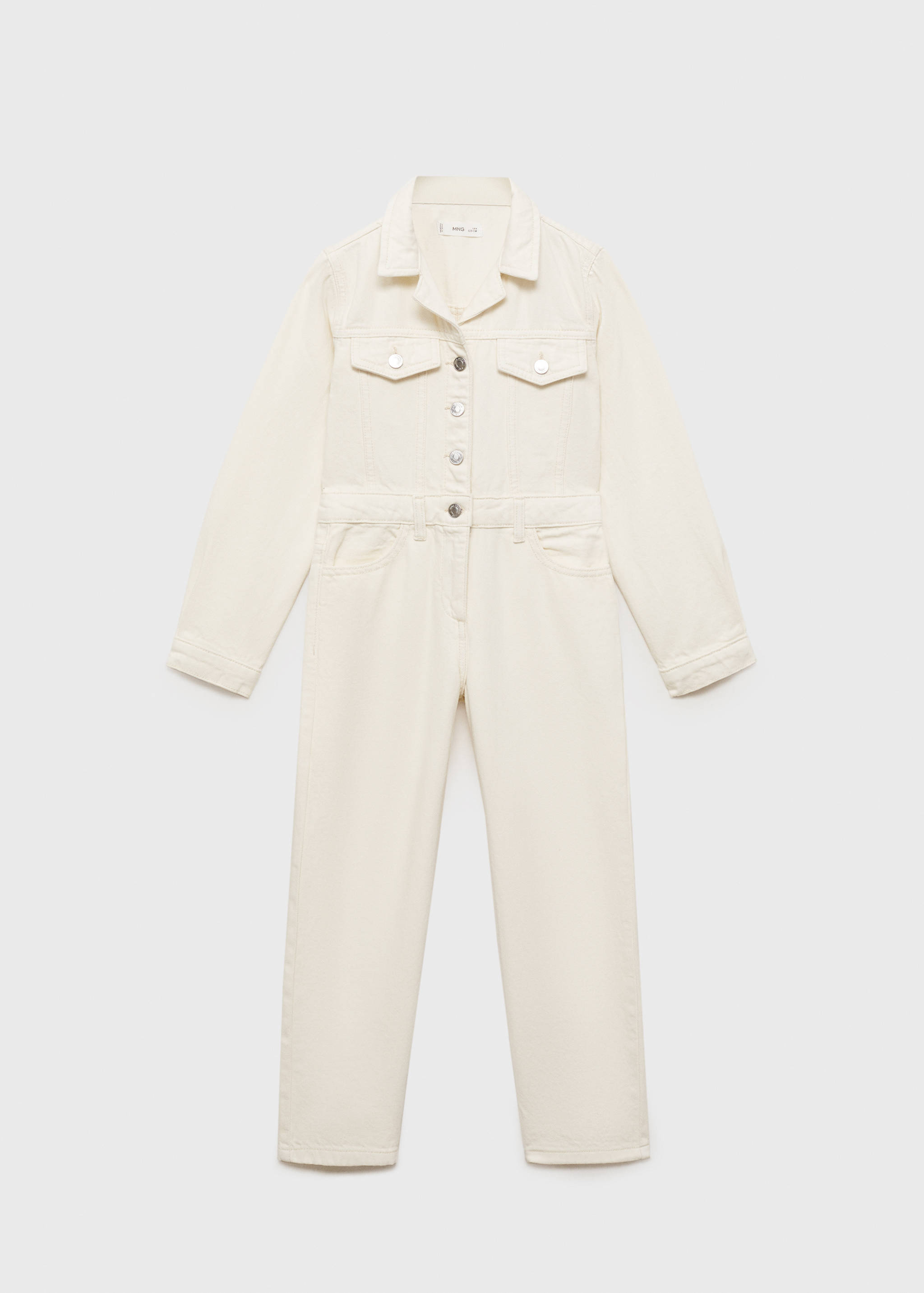 Long denim jumpsuit - Article without model