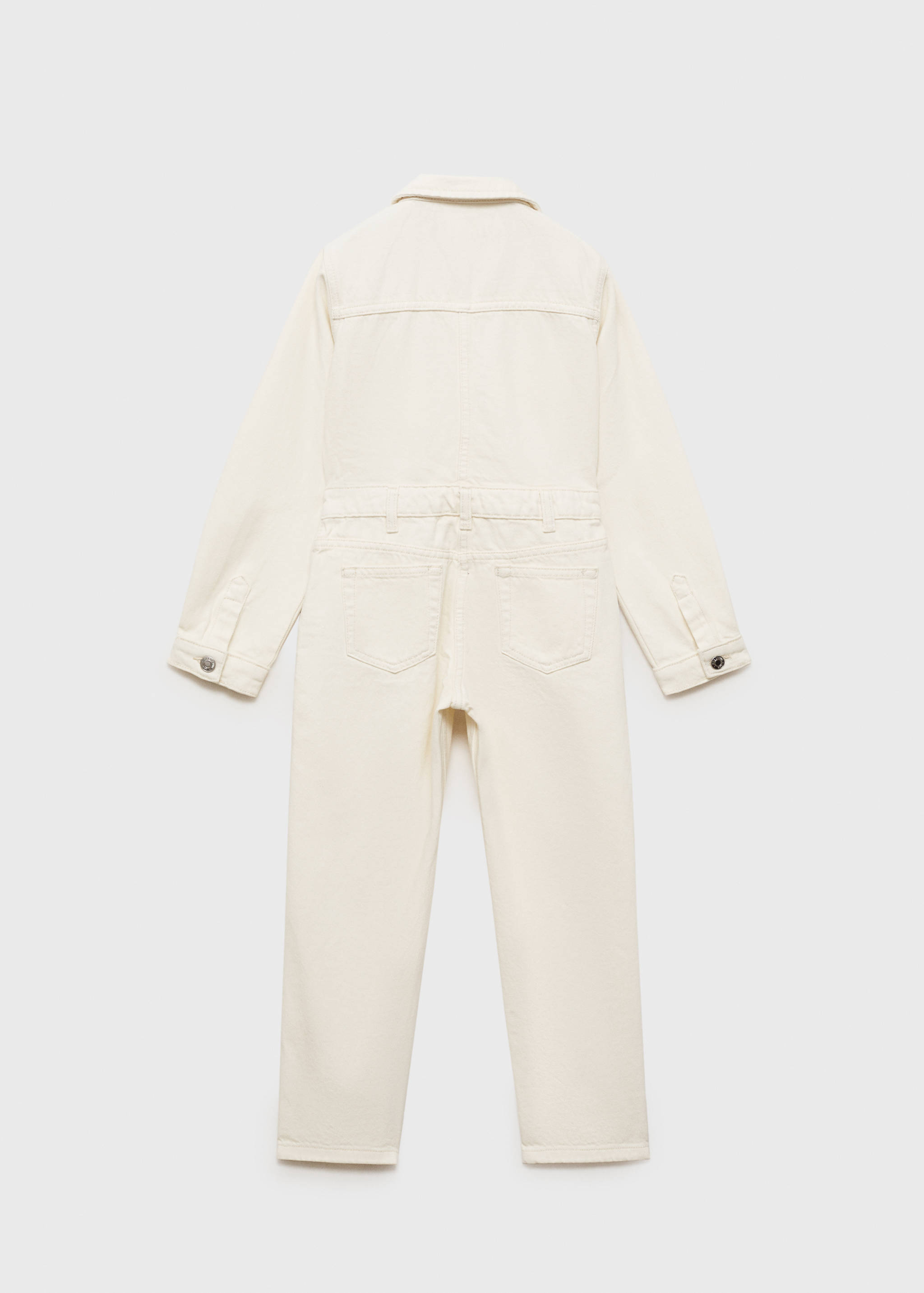 Long denim jumpsuit - Reverse of the article