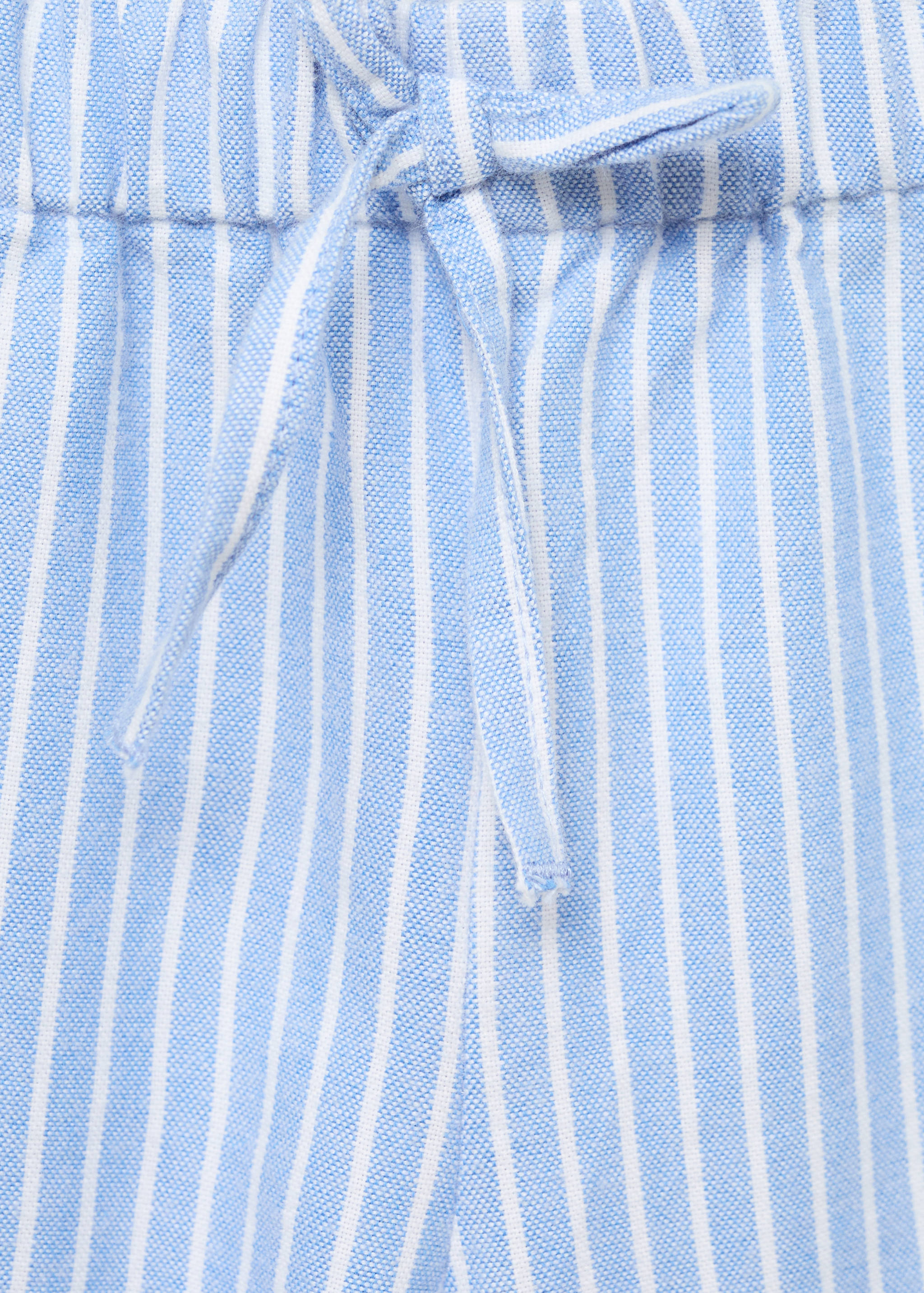 Gestreepte katoenen broek - Detail van het artikel 8