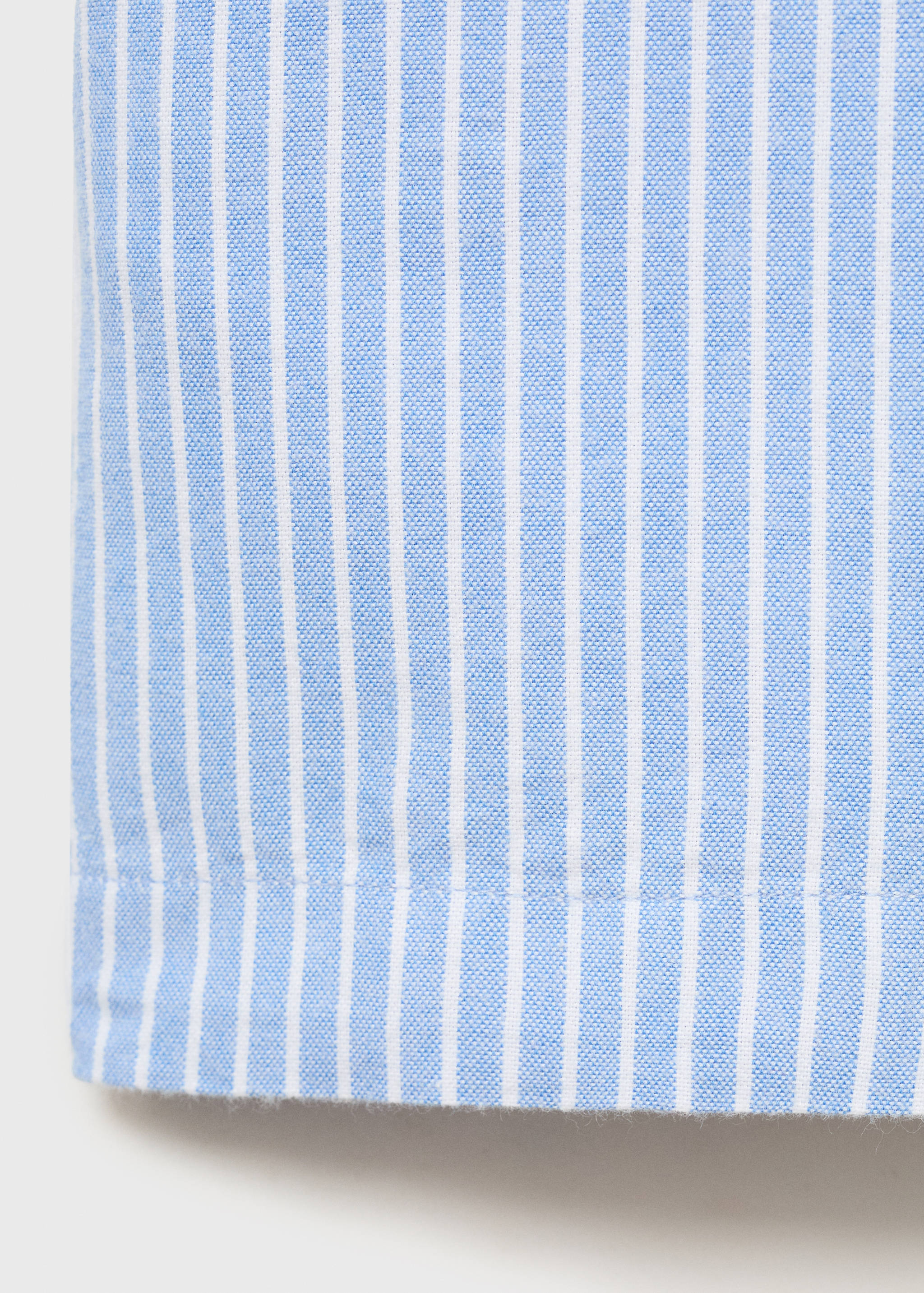 Gestreepte katoenen broek - Detail van het artikel 0