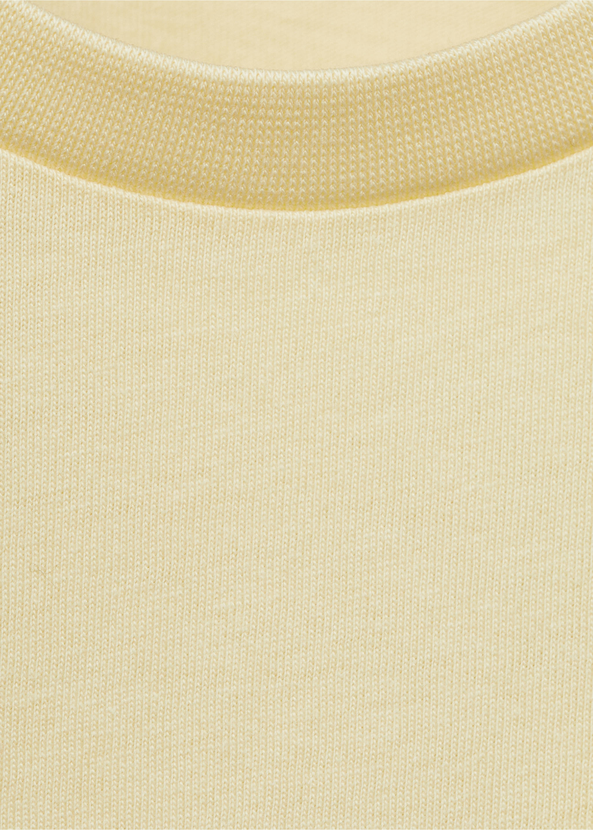 Samarreta butxaca aplicada - Detall de l'article 0, Groc. Ref: 87054797-00.