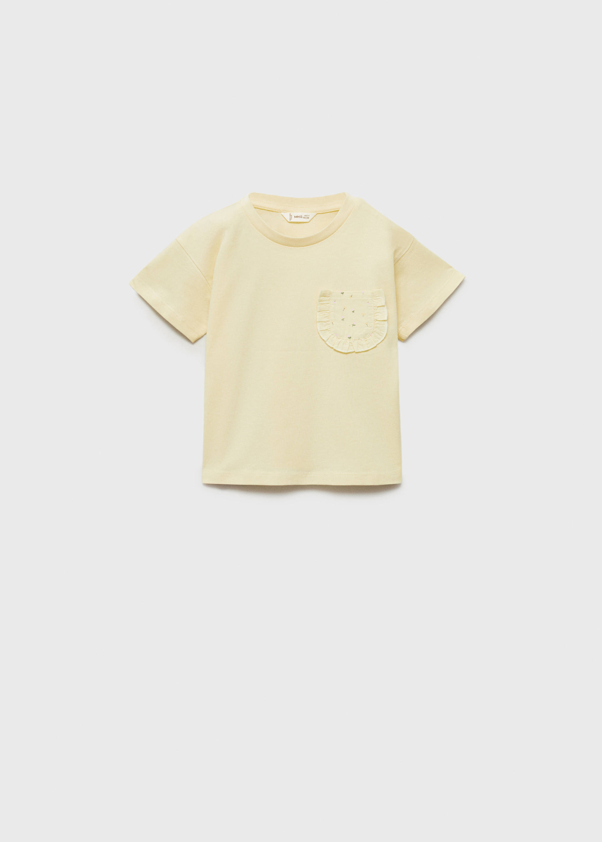 T-Shirt mit aufgesetzter Tasche - Artikel ohne Model