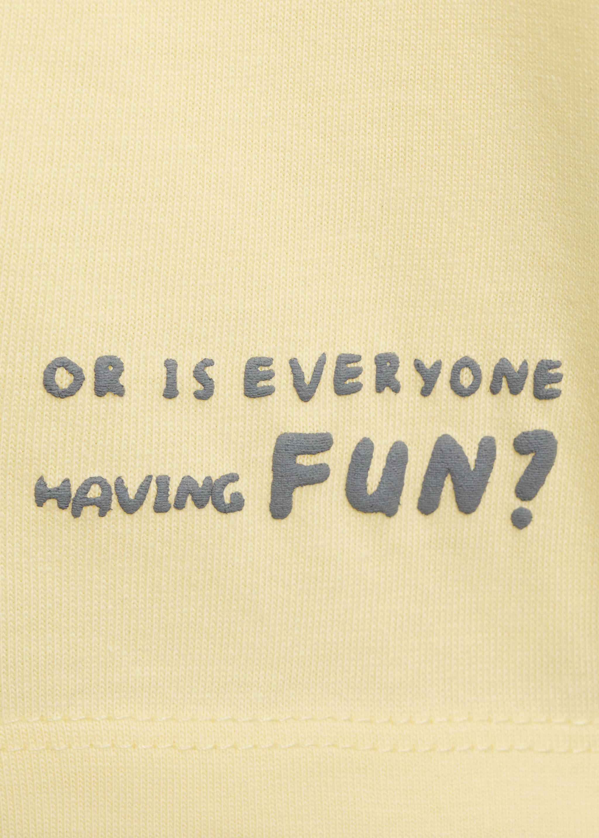 Cotton t-shirt with printed drawing - Details of the article 0