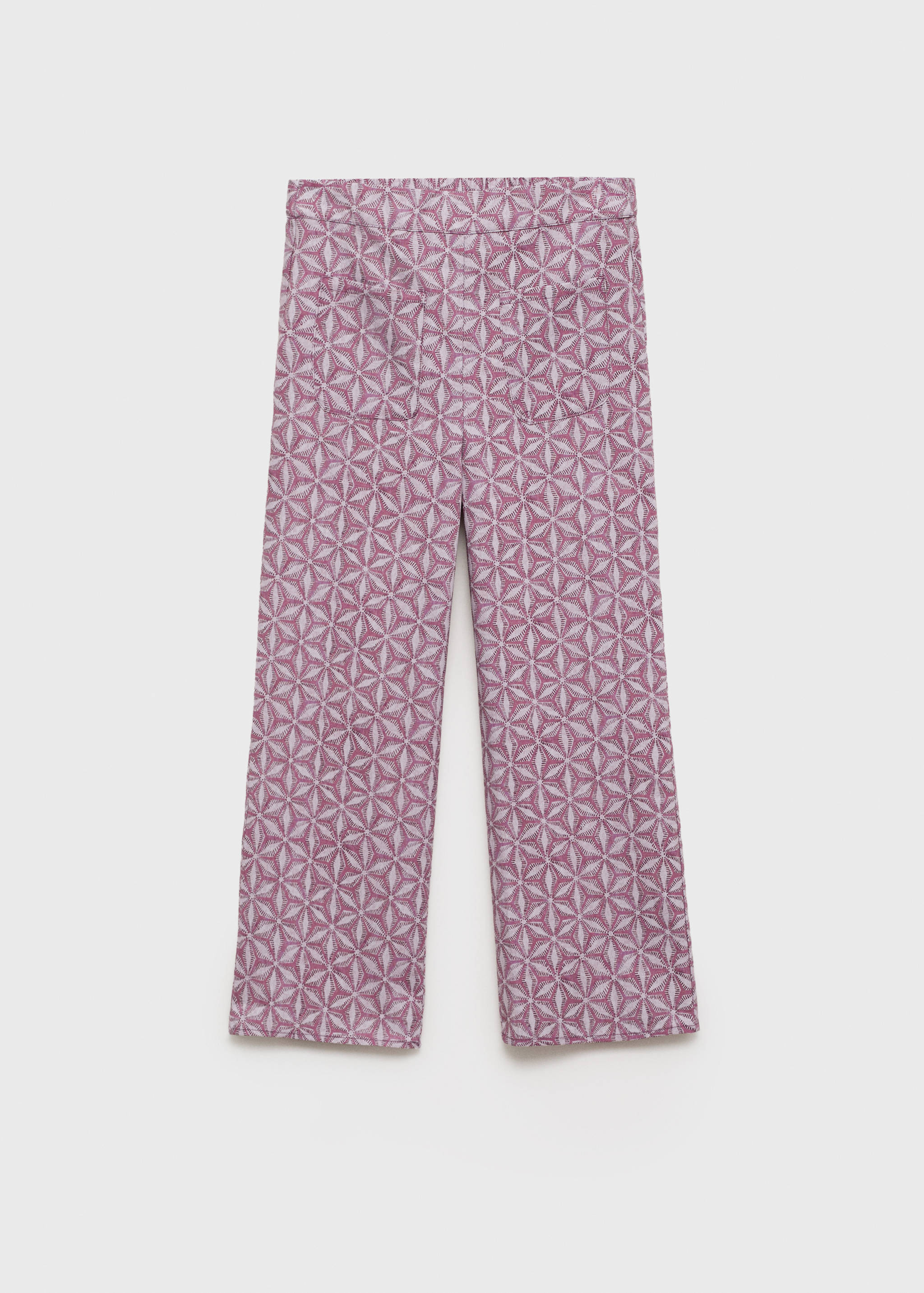 Printed pocket pants - Article without model