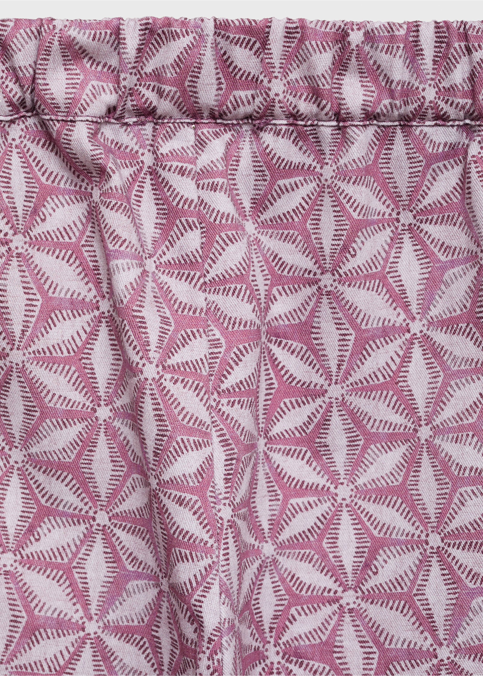 Printed pocket pants - Details of the article 0, Pink. Ref: 87054807-00.