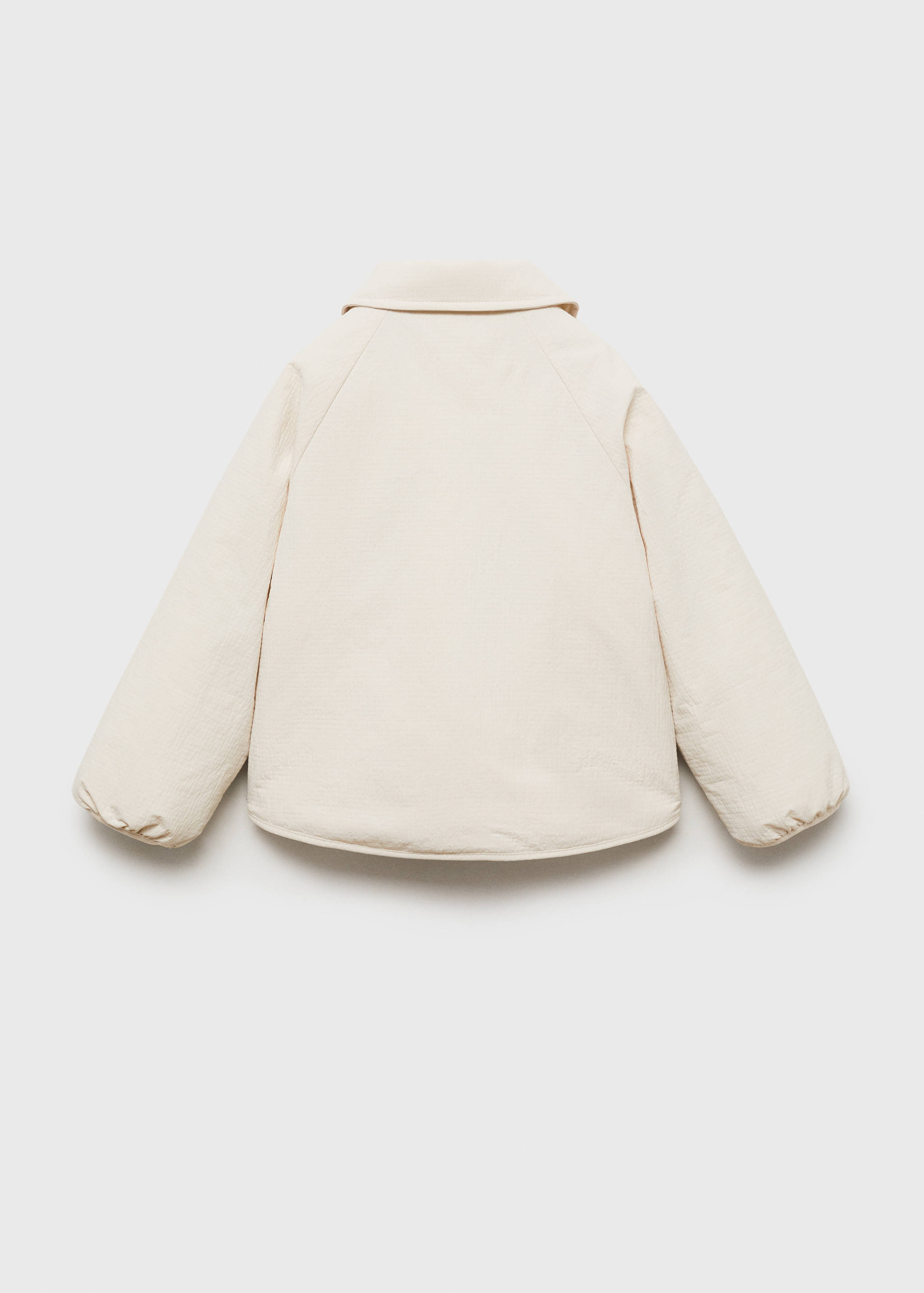 Wasserdichter Steppanorak - Rückseite des Artikels