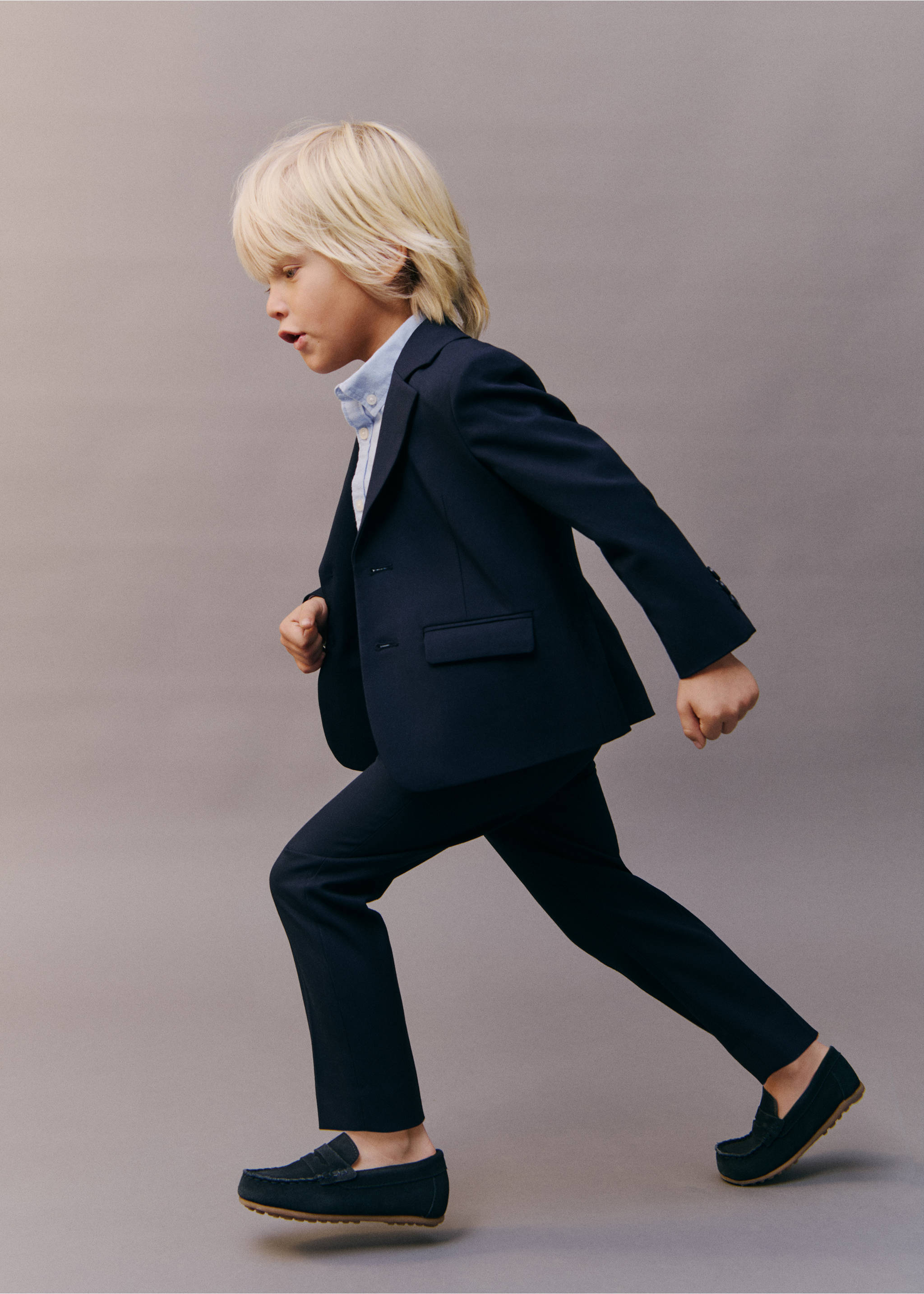 Veste classique costume - Détail de l'article 5, Bleu marine foncé. Ref: 87055137-00.