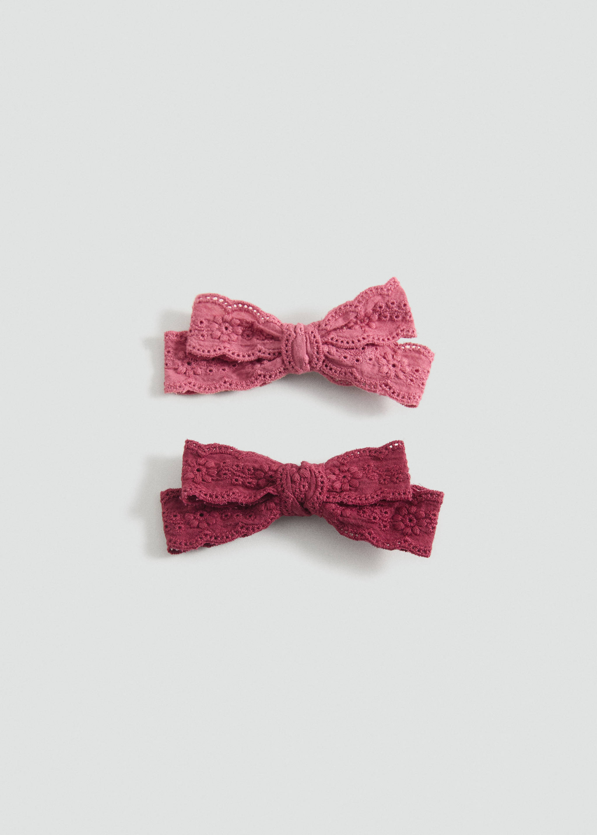 Pack of 2 fur-effect hair clips - Article without model