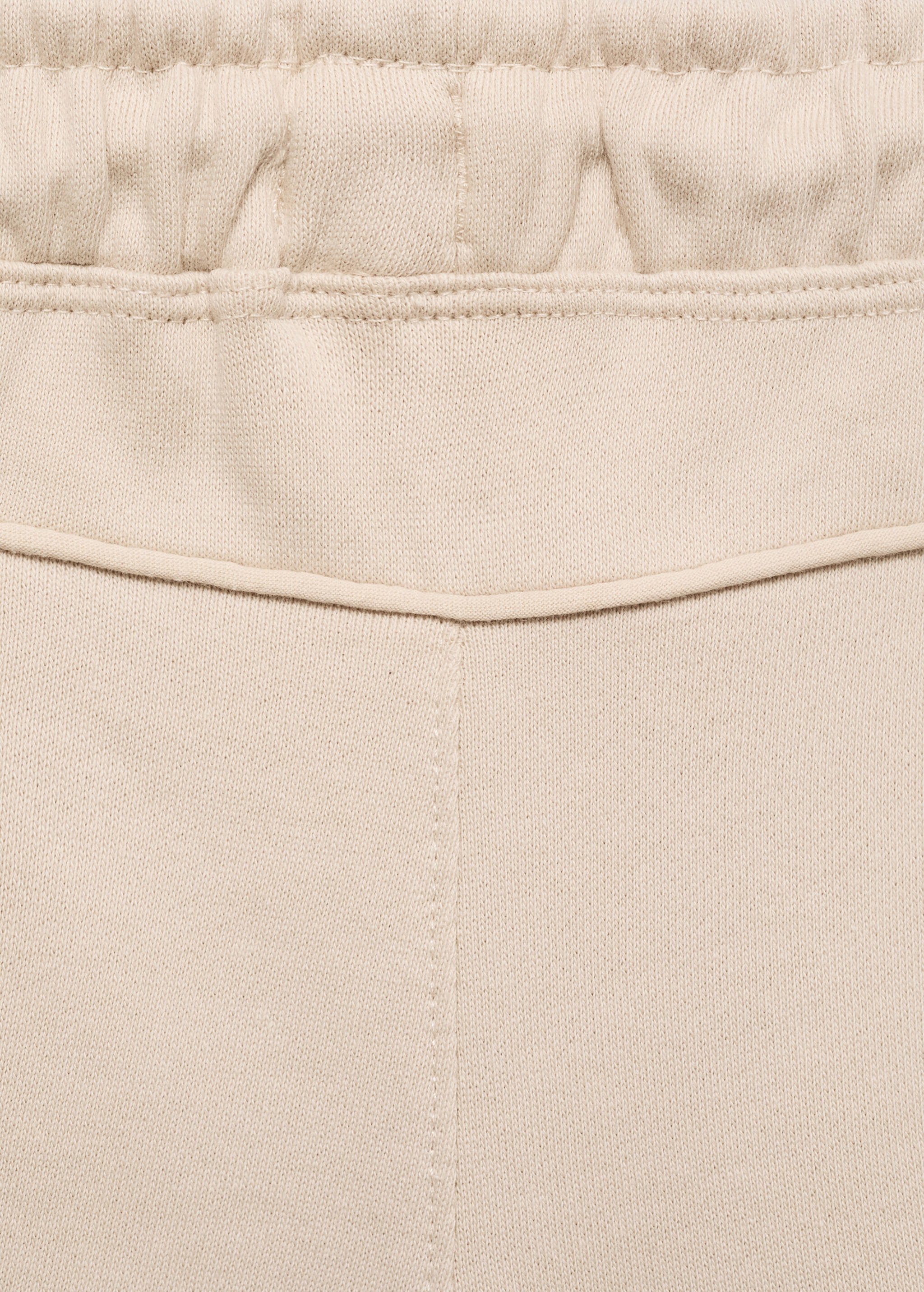 Cotton shorts with drawstring - Details of the article 0
