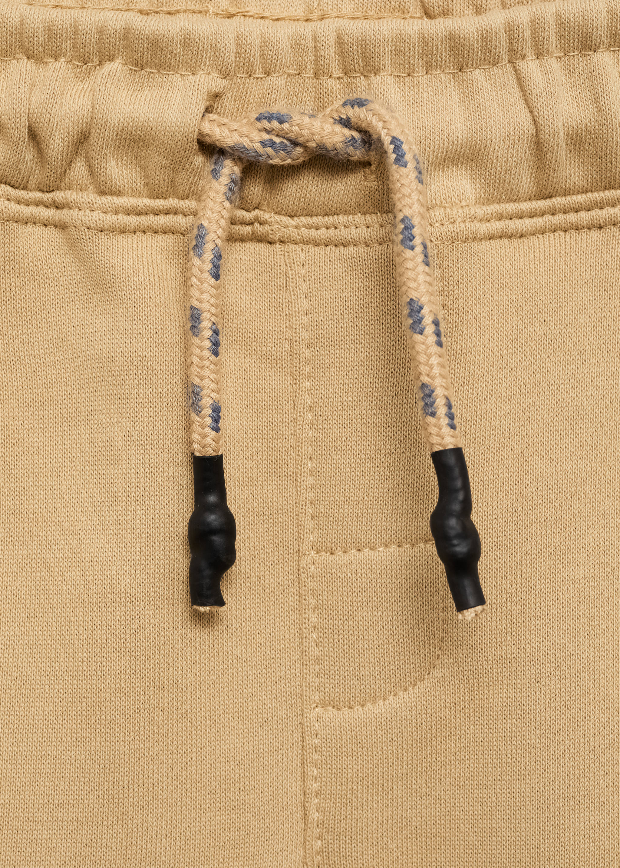 Cotton shorts with drawstring - Details of the article 8
