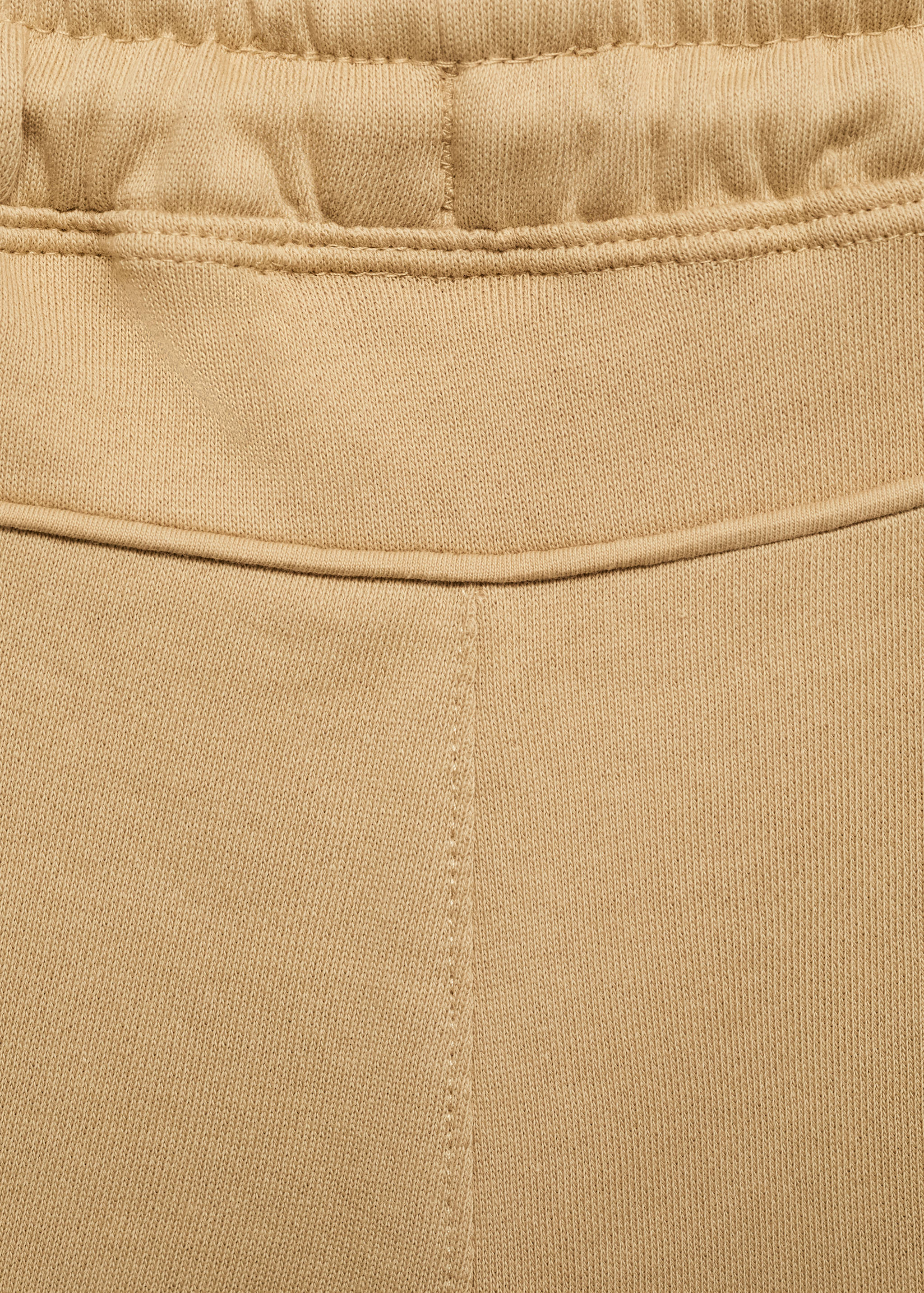 Cotton shorts with drawstring - Details of the article 0