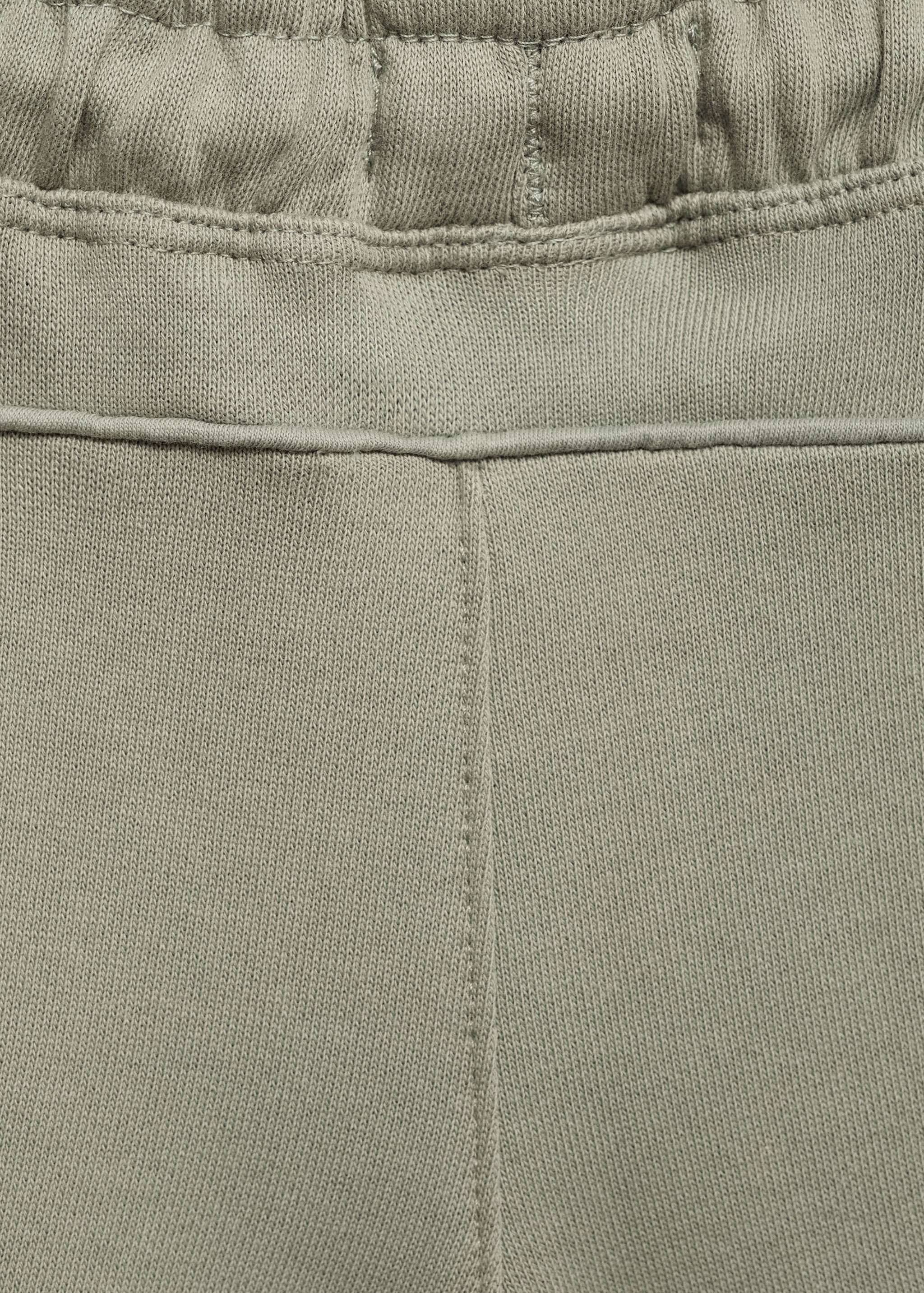 Cotton shorts with drawstring - Details of the article 0