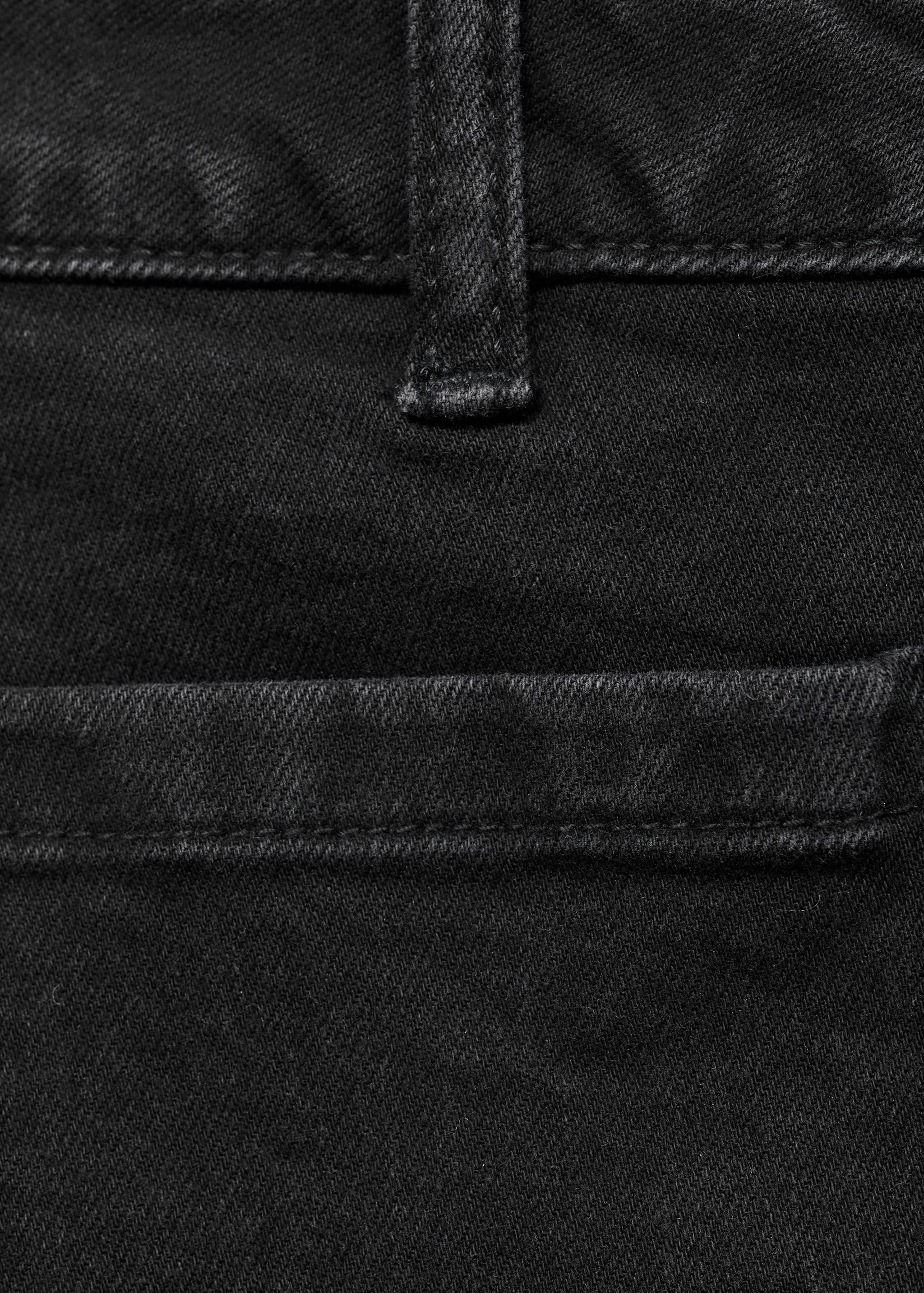 Denim mini-skirt with pockets - Details of the article 8