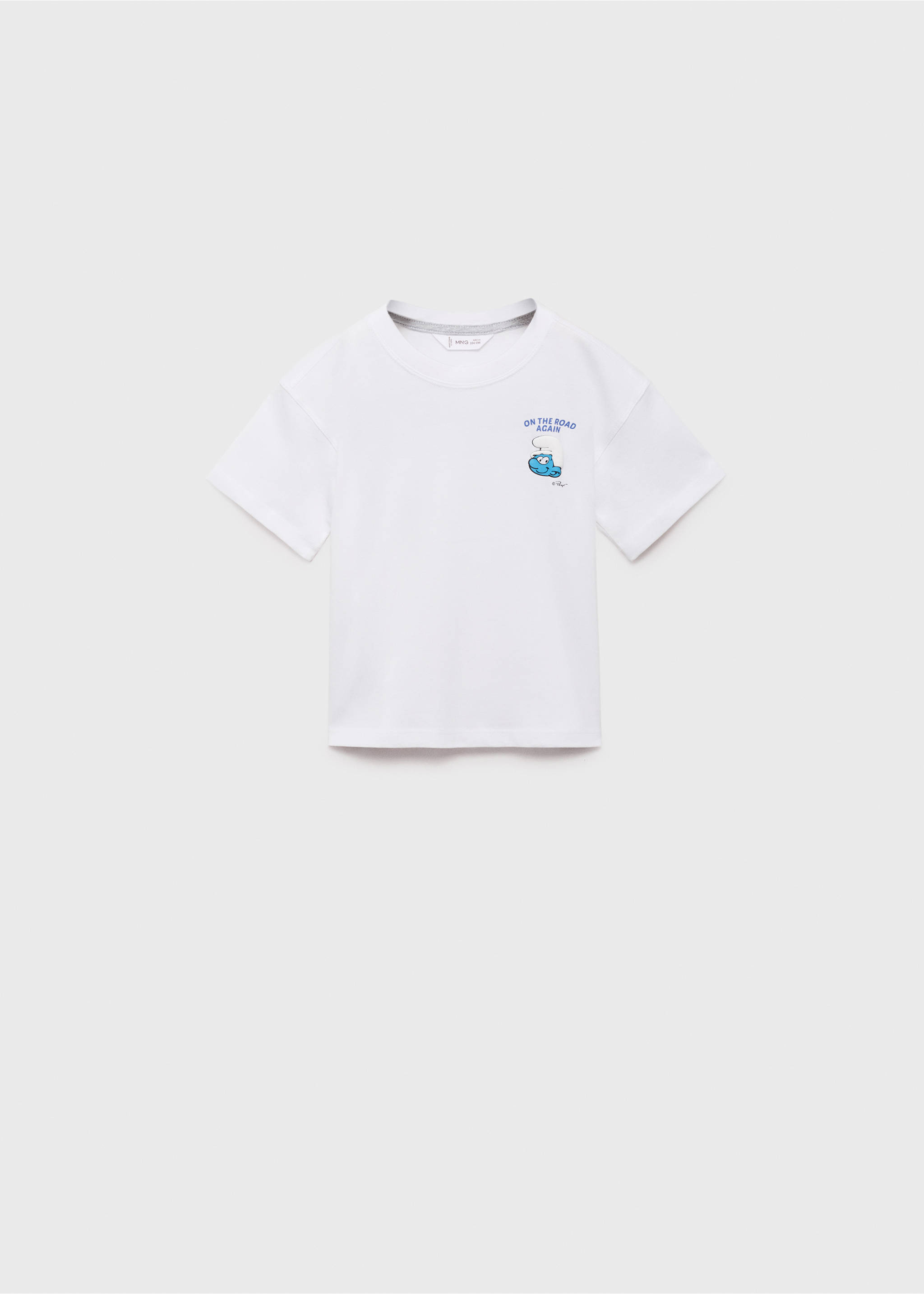 Smurfs t-shirt - Article without model, Off White. Ref: 87055732-00.