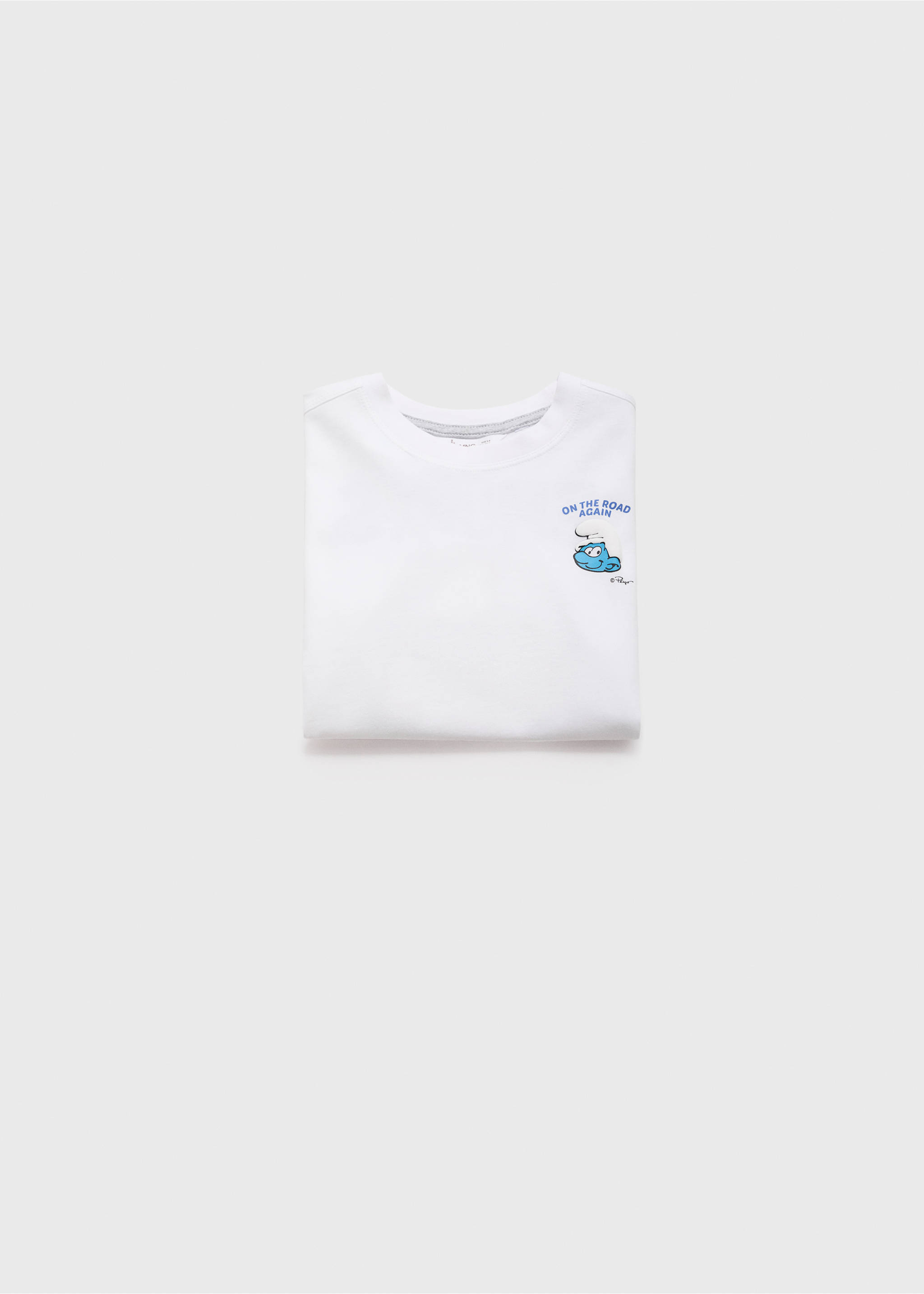 Smurfs t-shirt - Details of the article 0, Off White. Ref: 87055732-00.