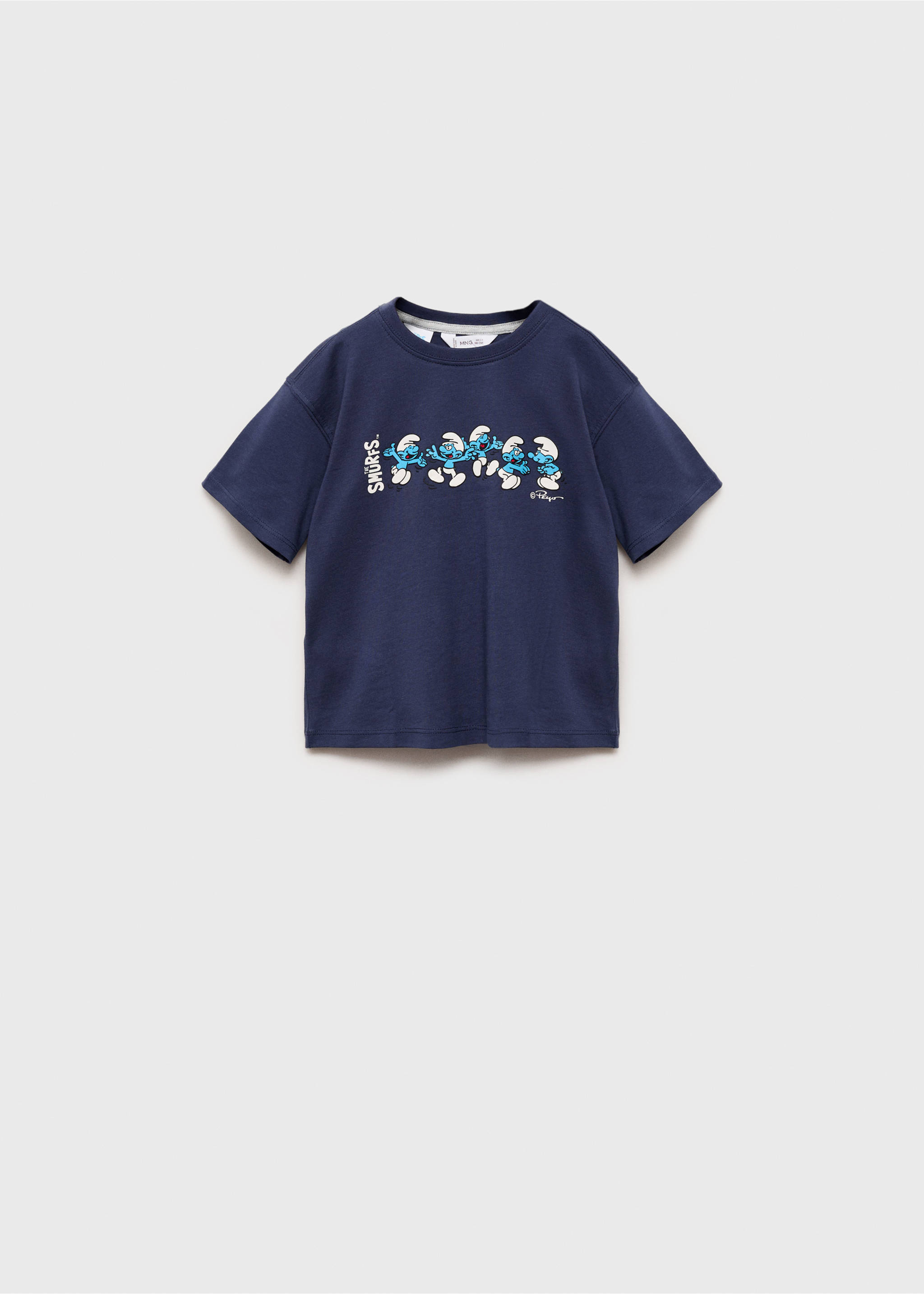 Smurfs t-shirt - Article without model, Dark Navy. Ref: 87055733-00.