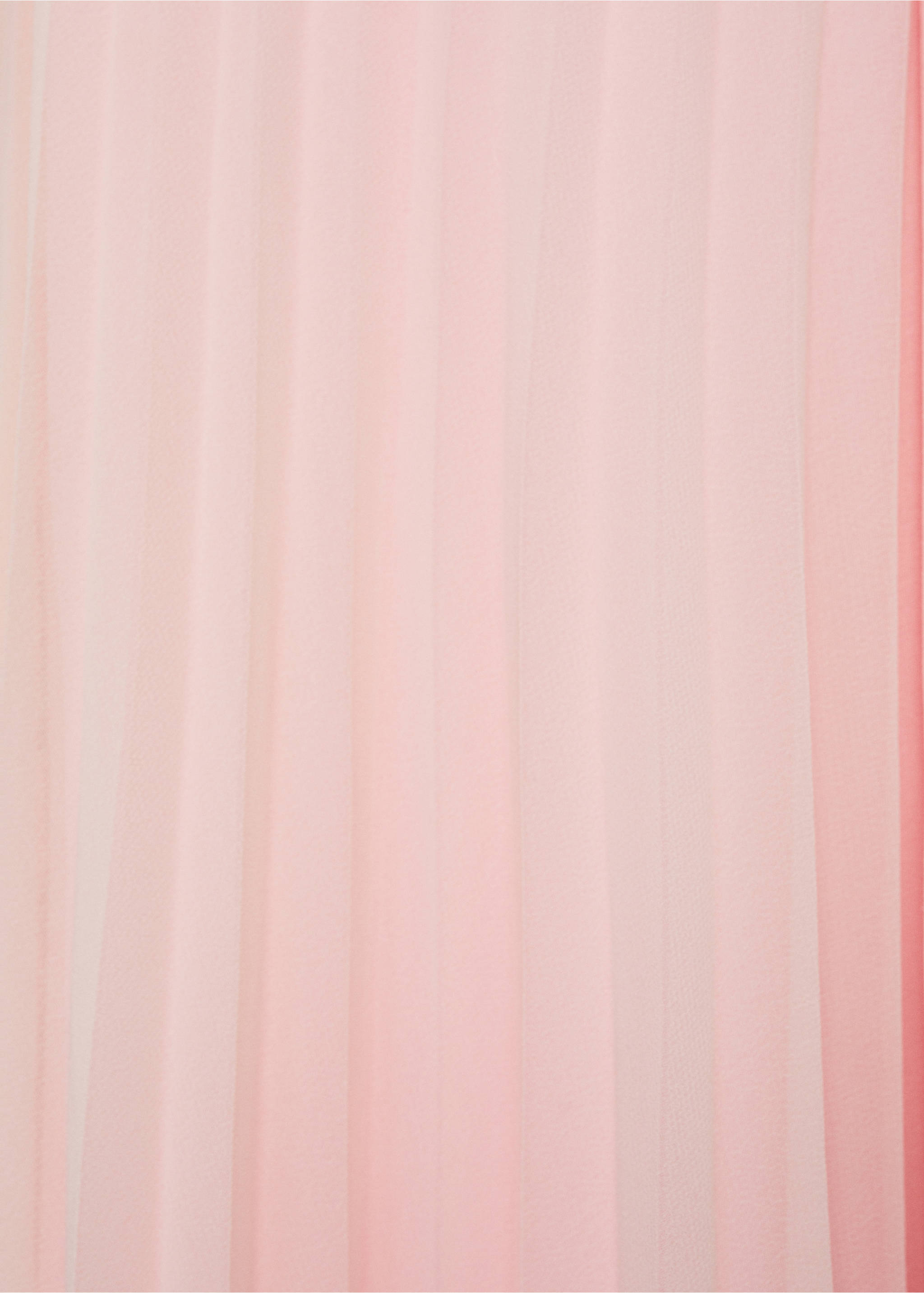 Vestido plisado cuello halter - Detalle del artículo 0, Rosa. Ref: 87055738-00.