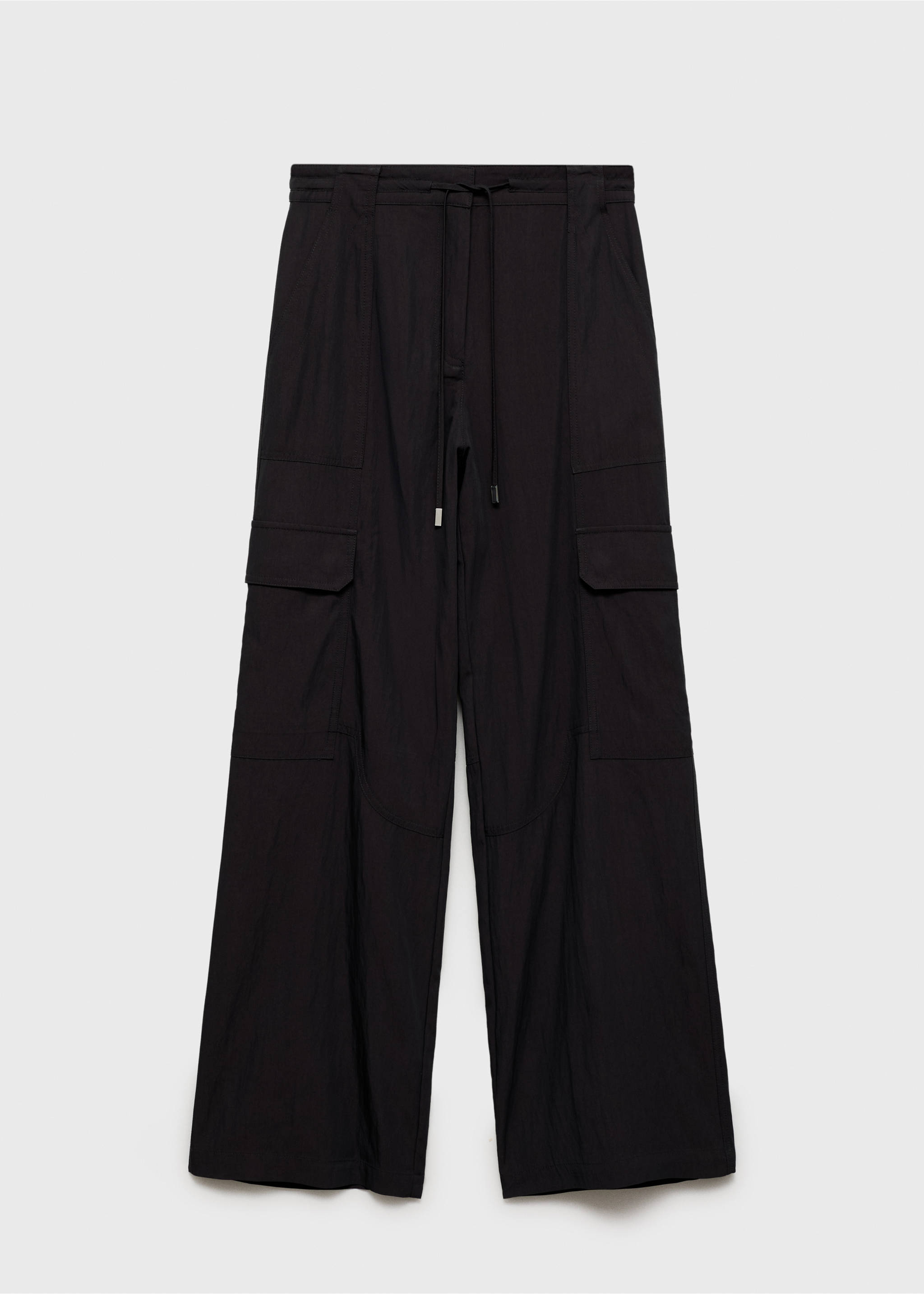 Soft cargo trousers - Article without model, Charcoal. Ref: 87055756-00.