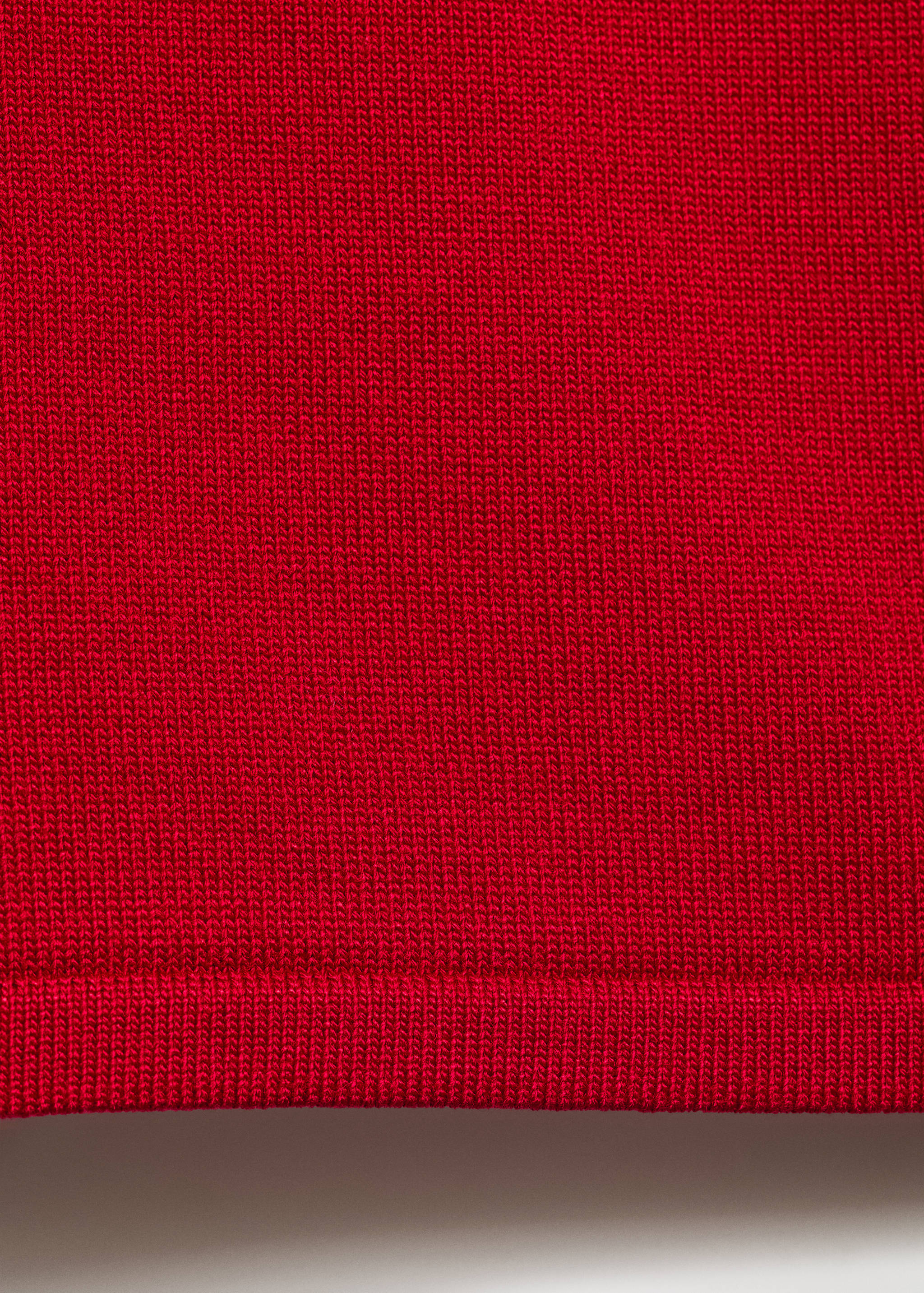 Short-sleeved fine-knit sweater - Details of the article 0