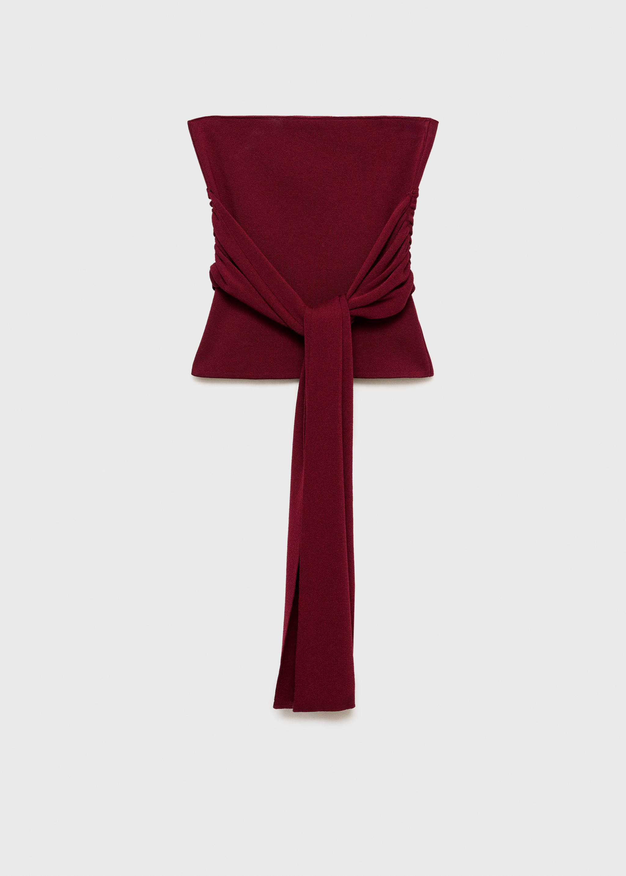 Bandeau top with knot detail - Article without model