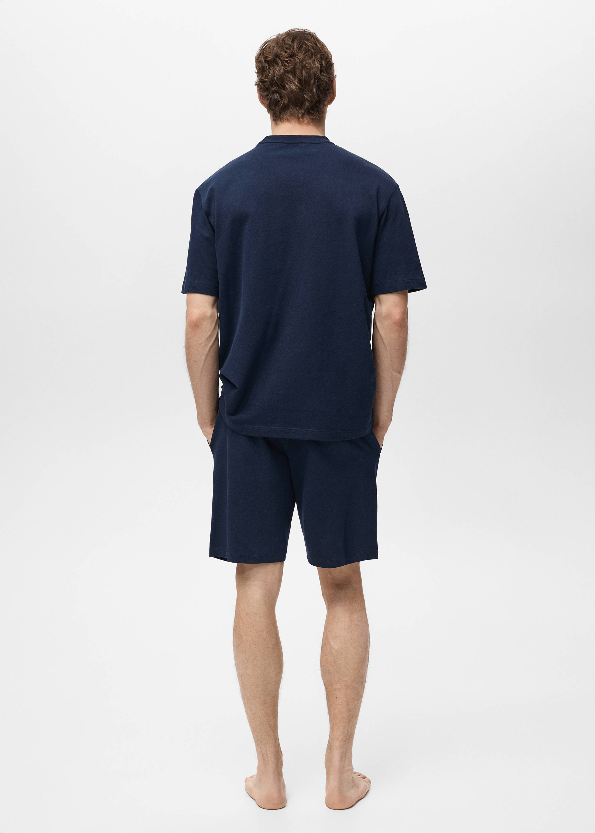 Cotton pyjama shorts pack - Reverse of the article
