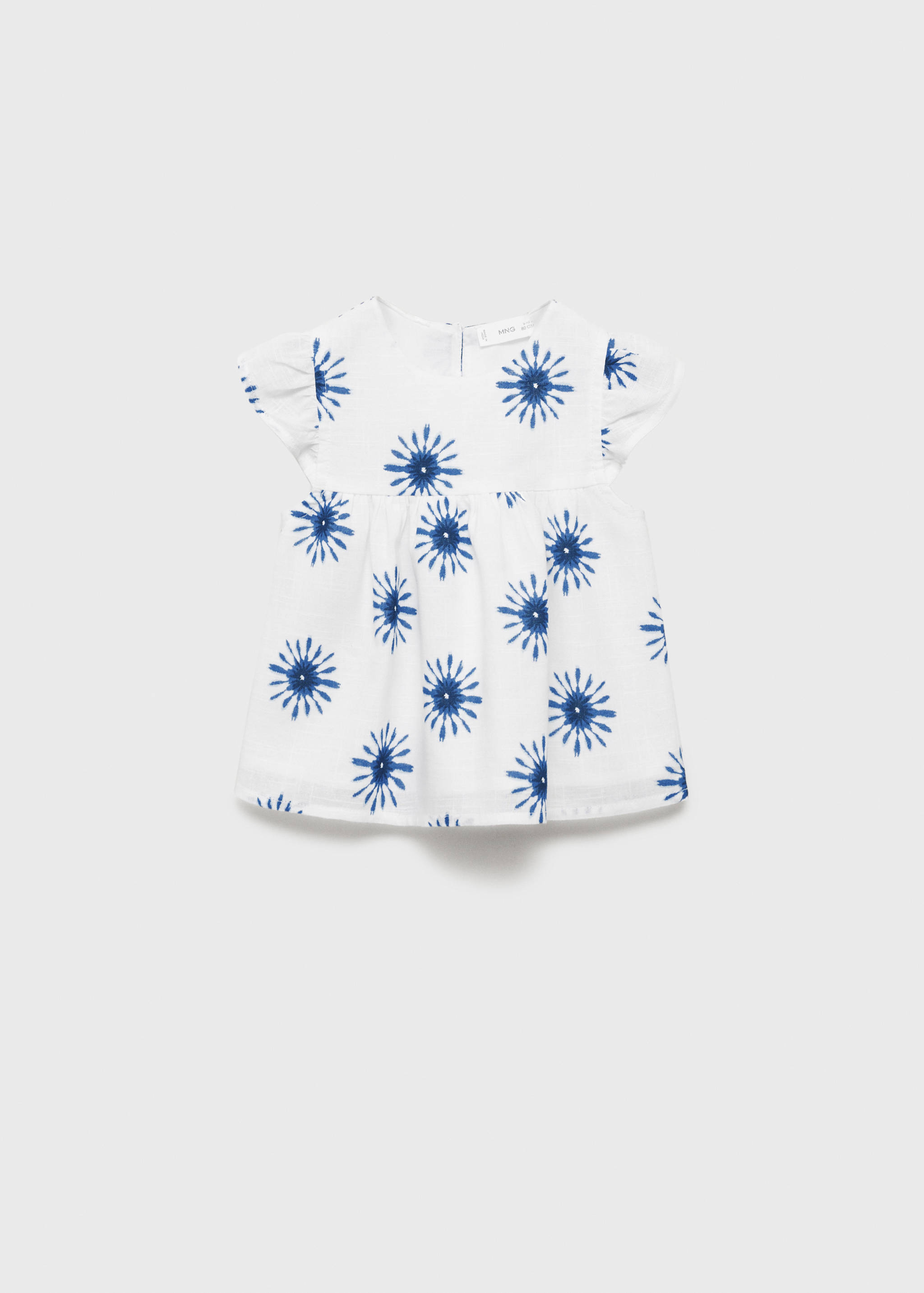 Printed cotton blouse - Article without model