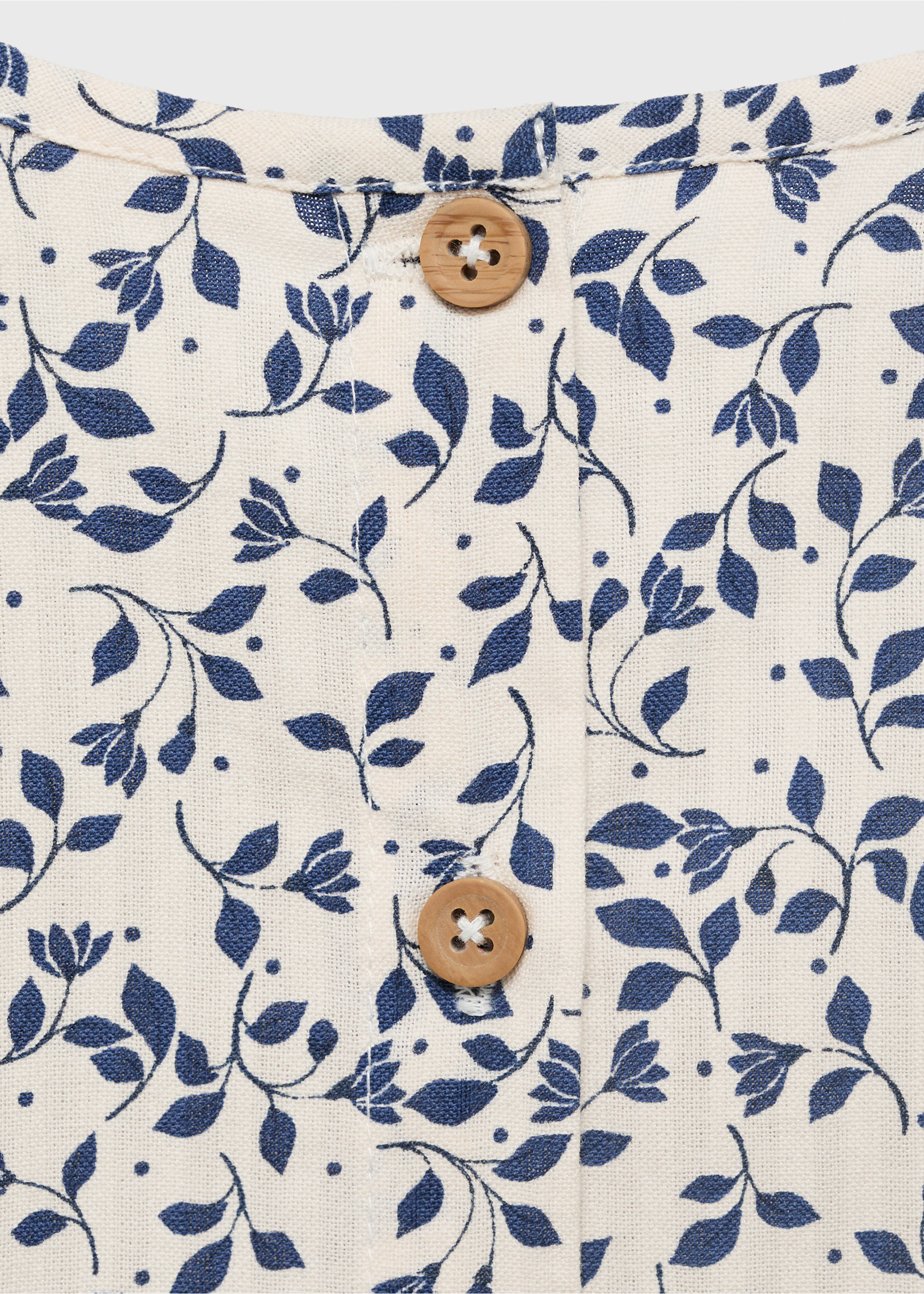 Ärmellose Printbluse - Detail des Artikels 0, Weiß. Ref: 87055940-00.