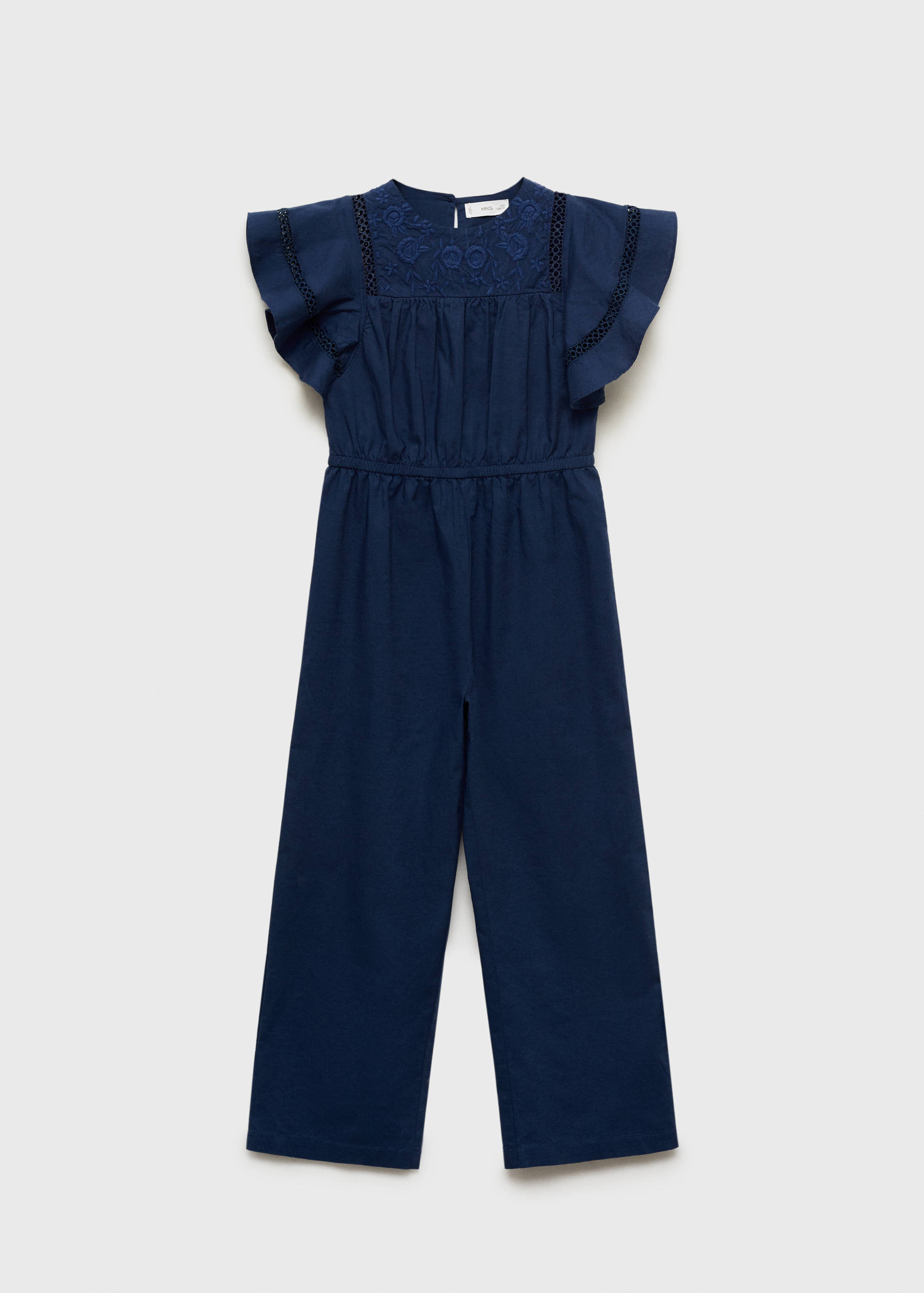 Langer Overall mit Stickerei - Artikel ohne Model