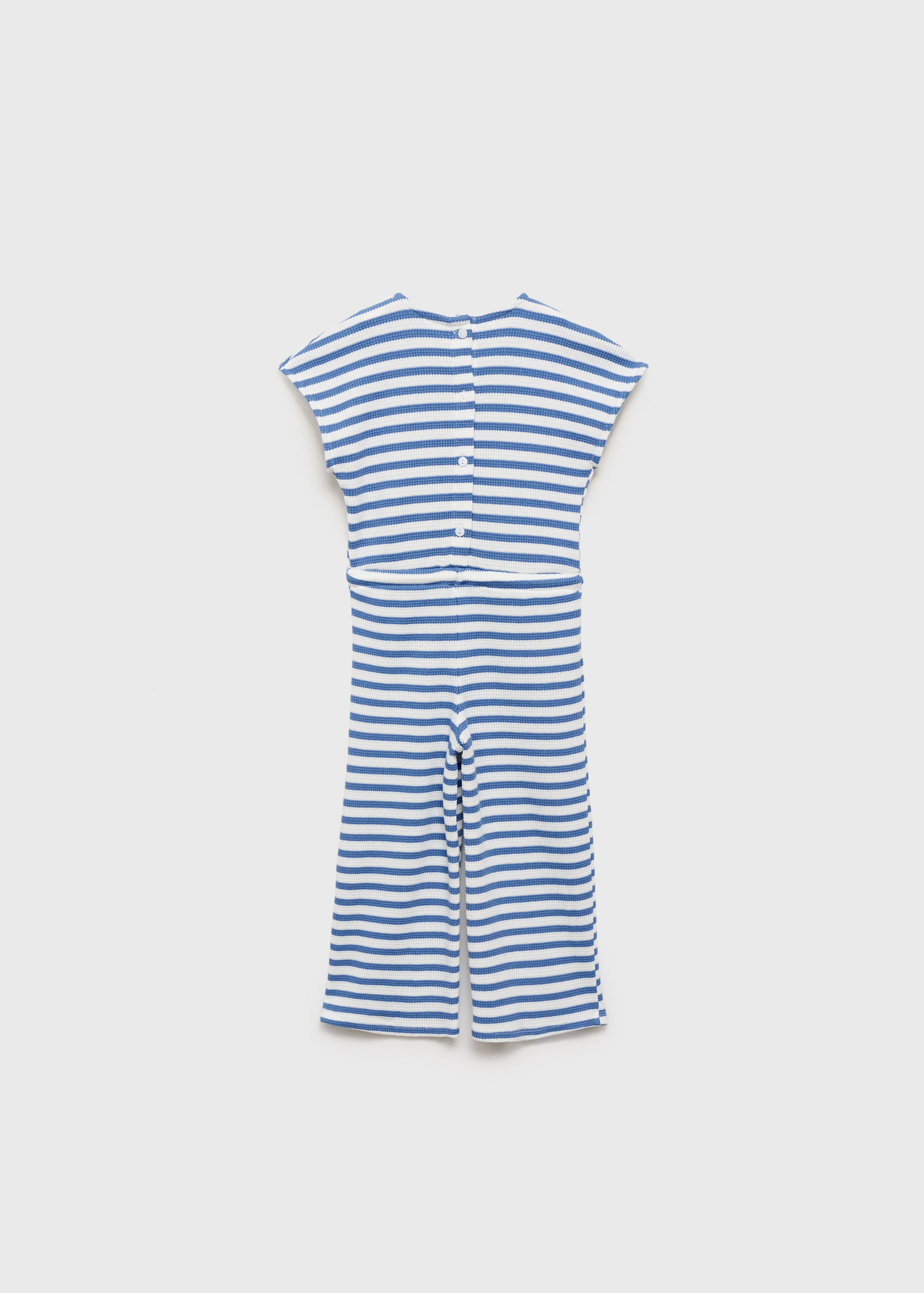 Salopetă lungă cu dungi - Spatele articolului