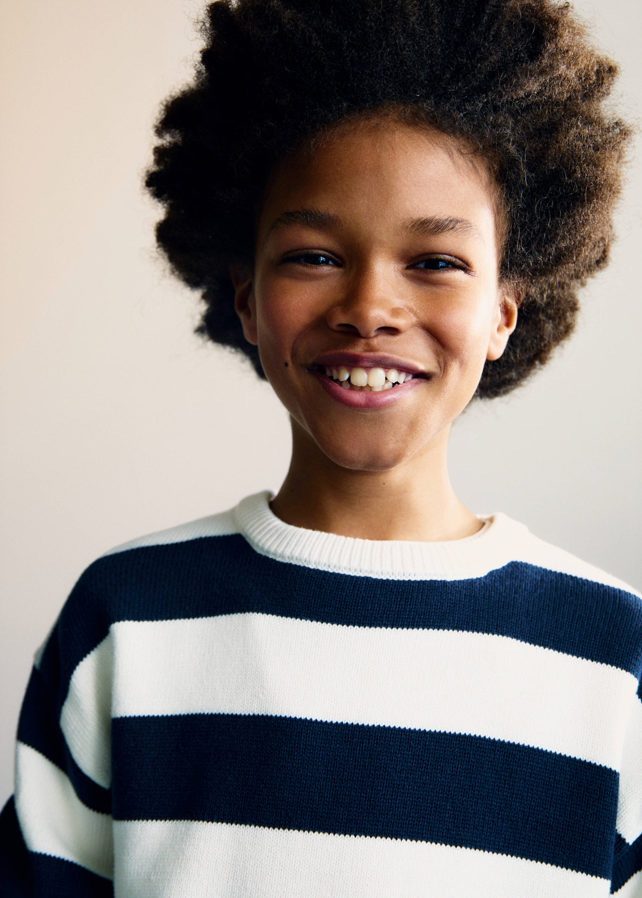 Knit striped sweater - Details of the article 1