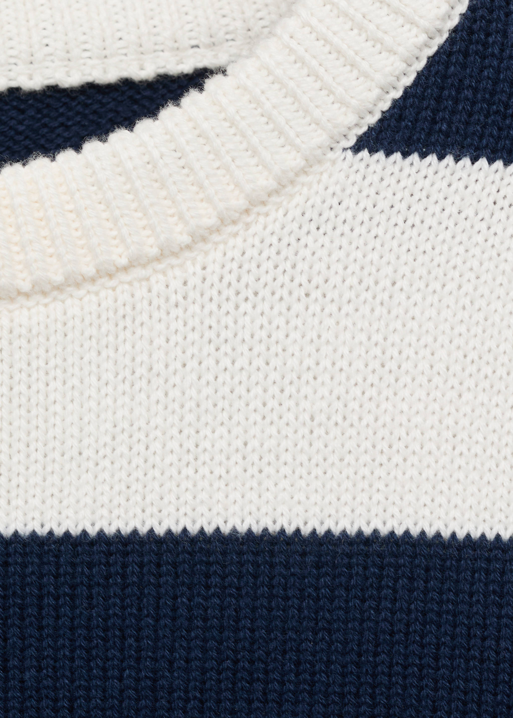 Knit striped sweater - Details of the article 8