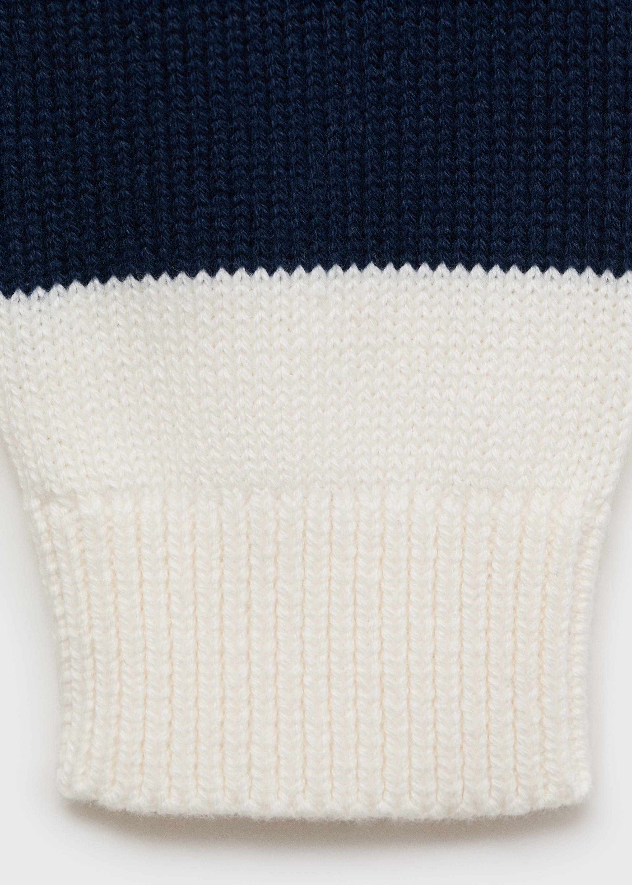 Knit striped sweater - Details of the article 0
