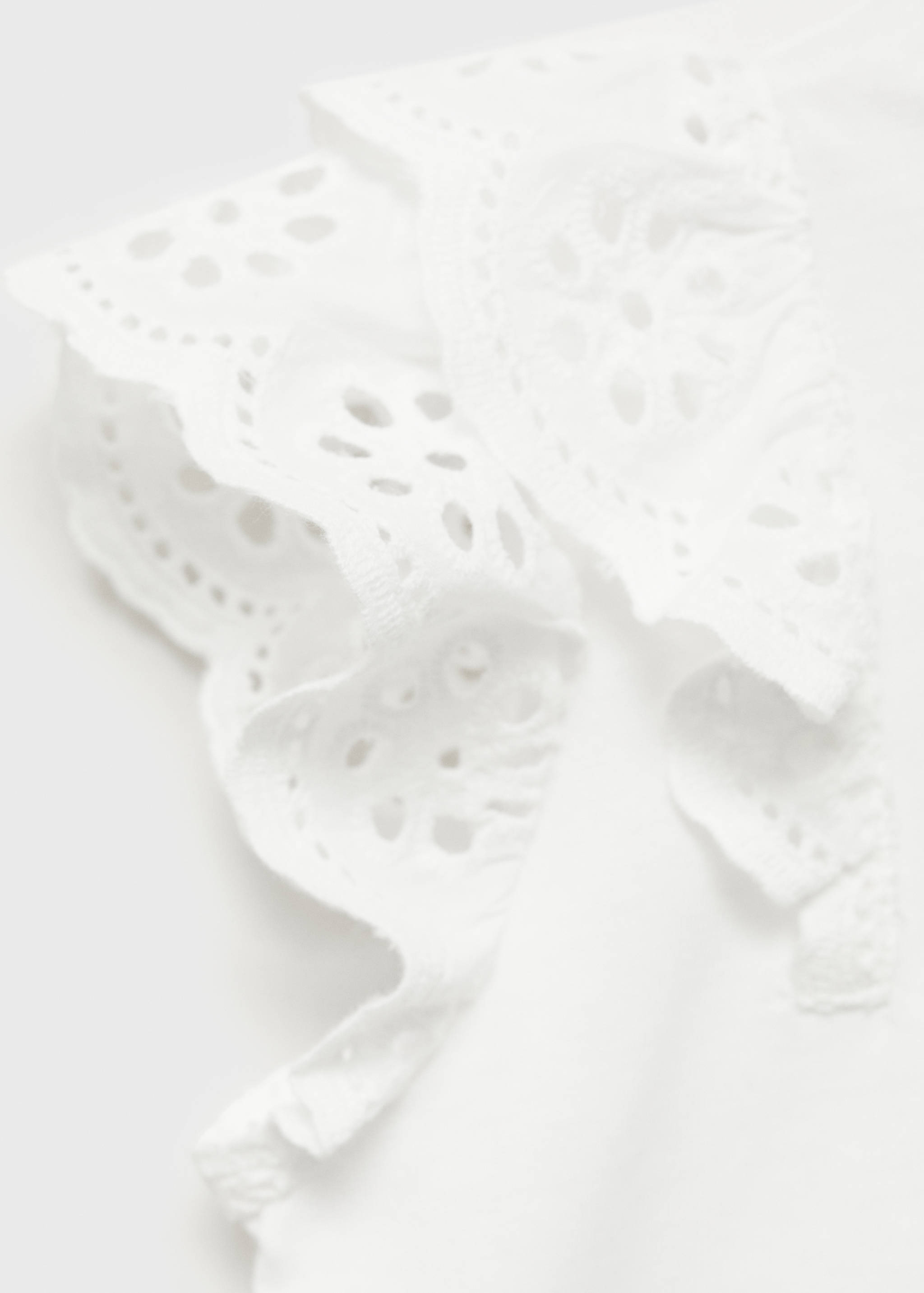 Frills cotton t-shirt - Details of the article 8