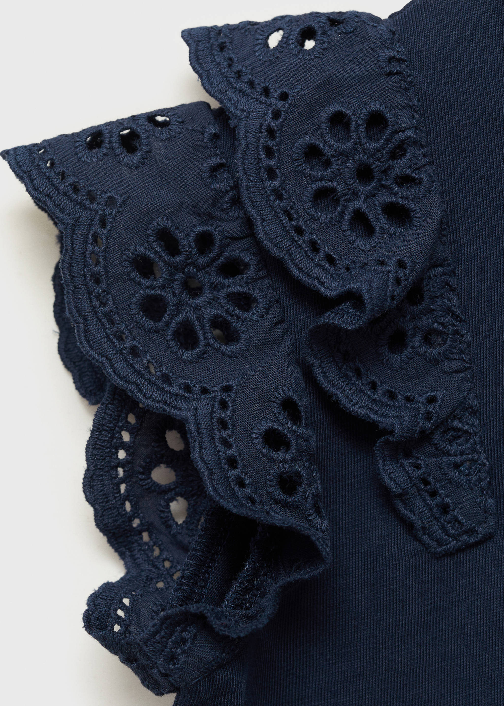 Frills cotton t-shirt - Details of the article 8